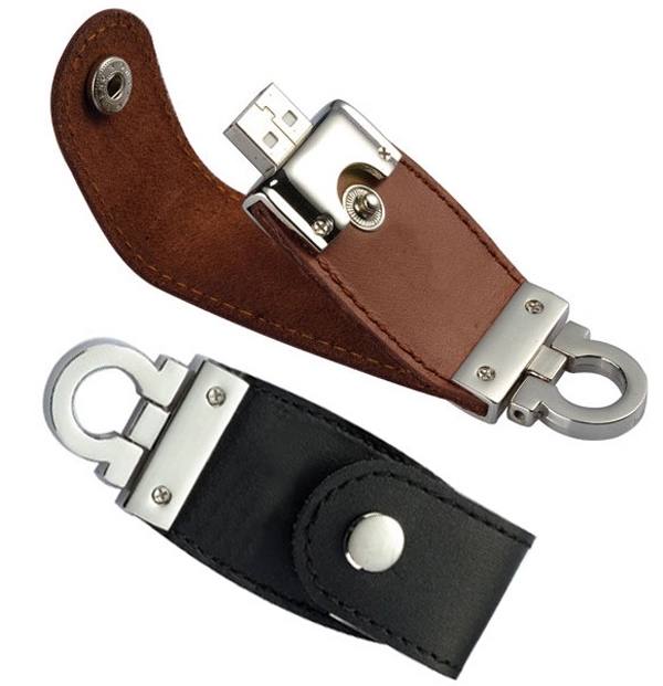 Custom Leather USB Stick Flash Drive