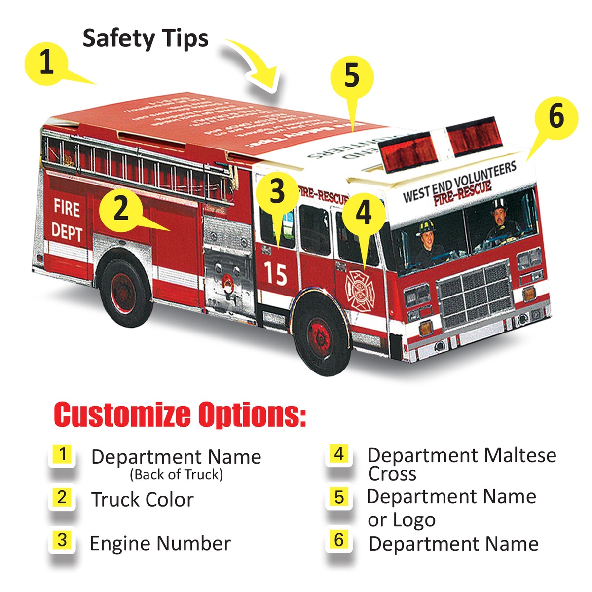 Fire truck facts for preschoolers picture