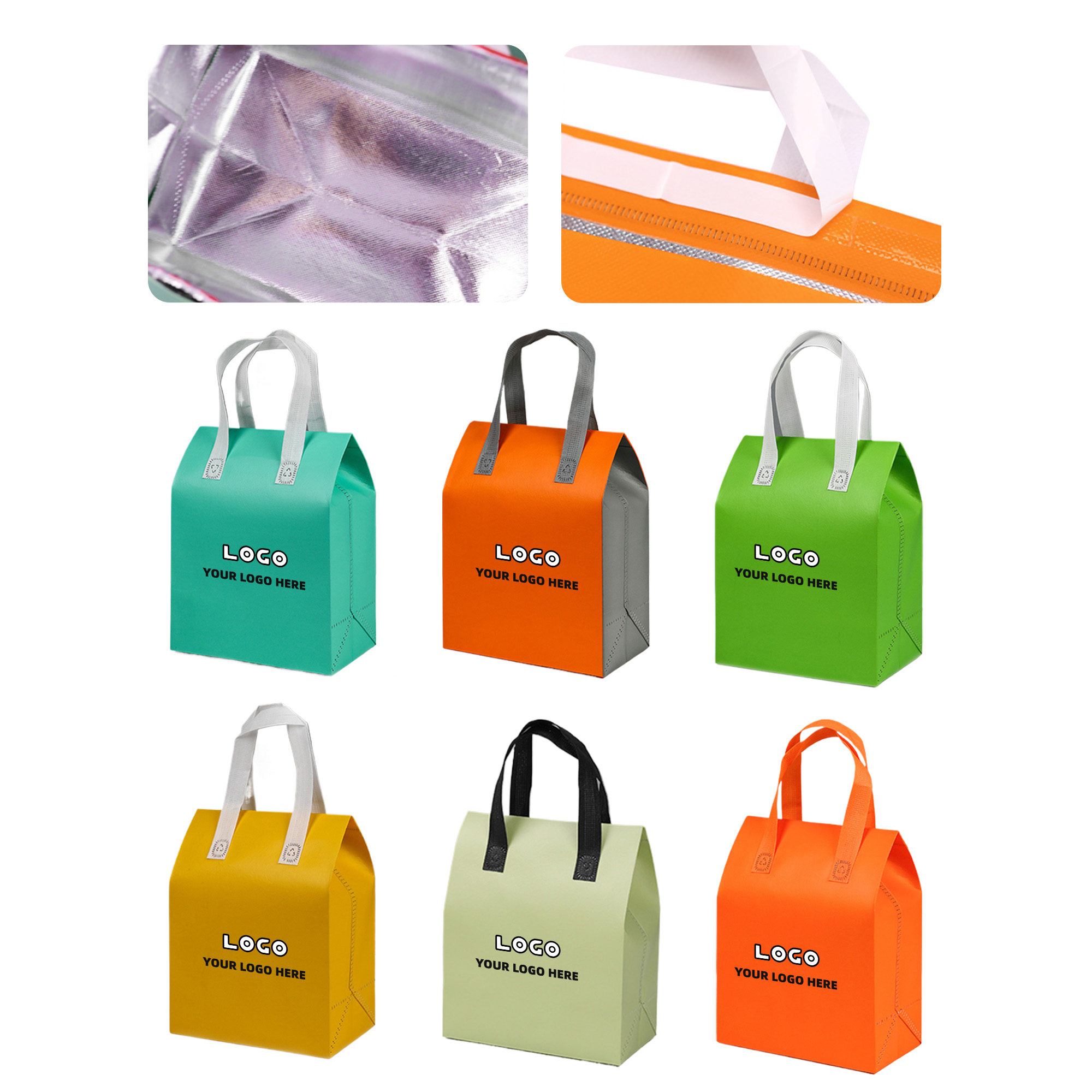 Custom Non-Woven Insulated Lunch Bag 2