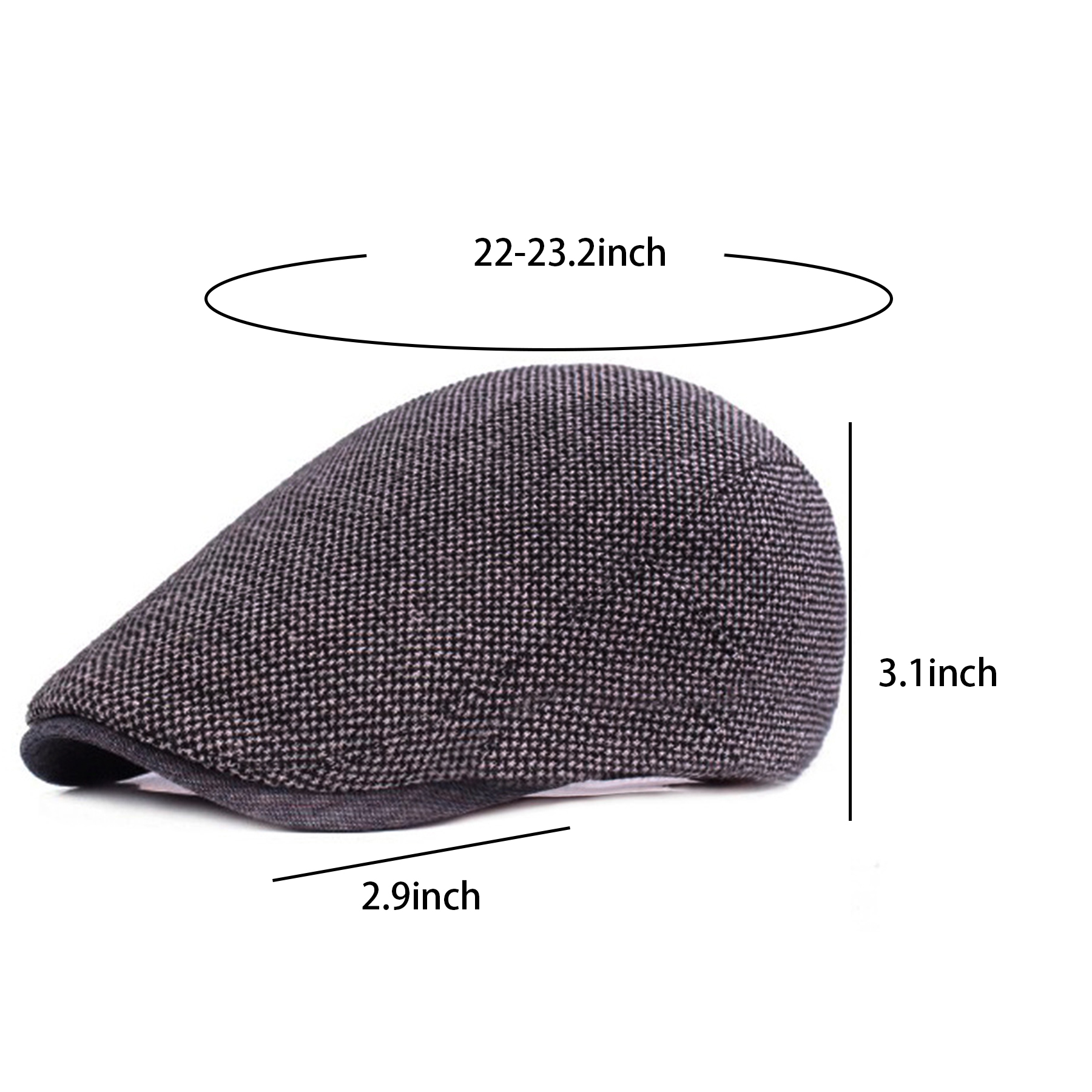 Men's Newsboy Ivy Cap 8