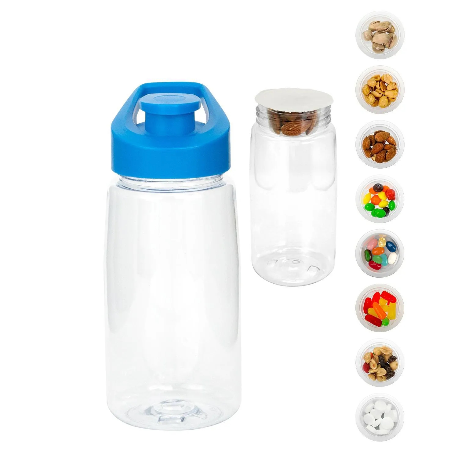 Easy Pour 18 oz. Recycled Snack Bottle 24