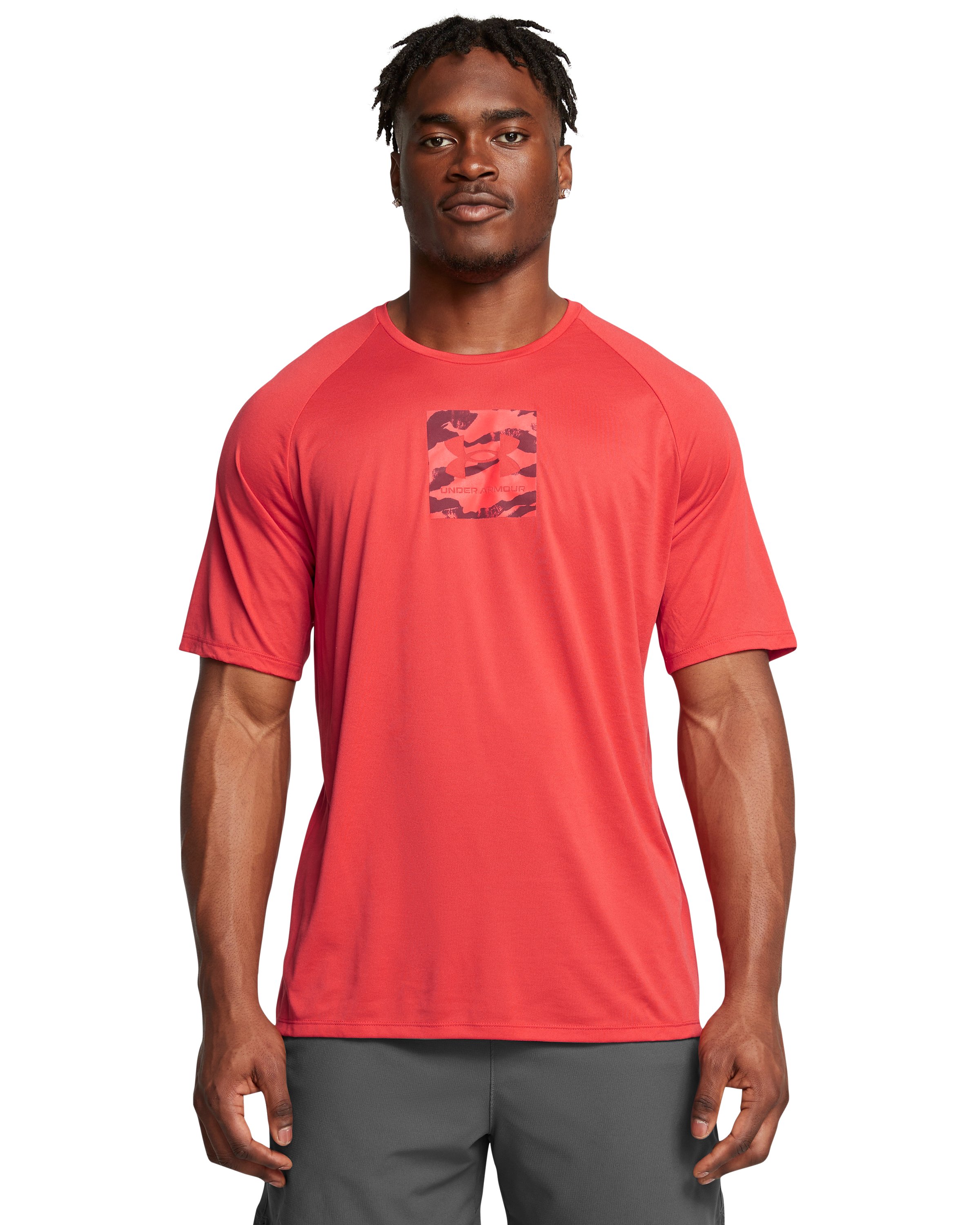 UA Tech Print Men's Short Sleeve 23