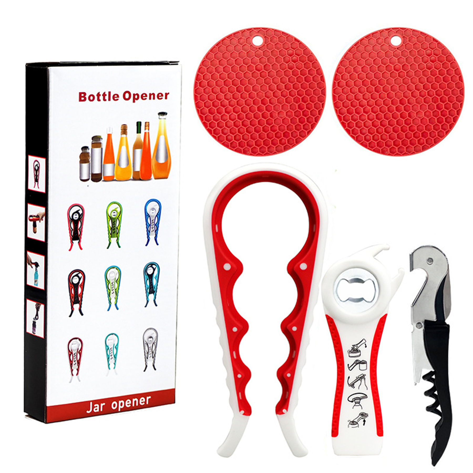 5 Pack Bottle Opener 5