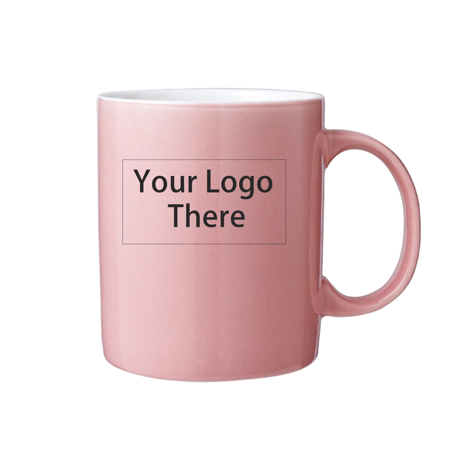 11.8OZ Classic Straight High-quality Ceramic Coca Coffee Mug 23