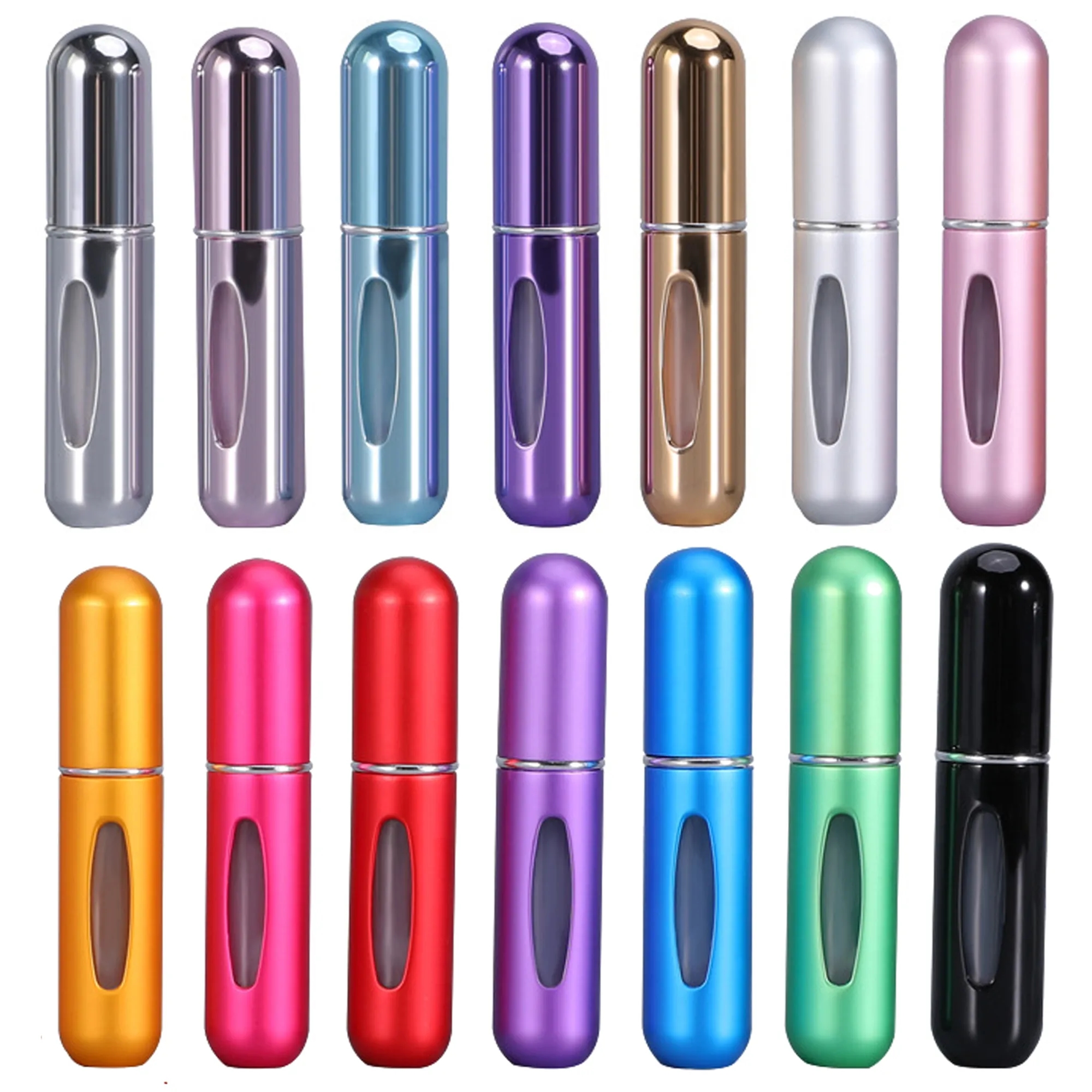 MOQ 20PCS 5ml Portable Mini Refillable Perfume Bottle 6