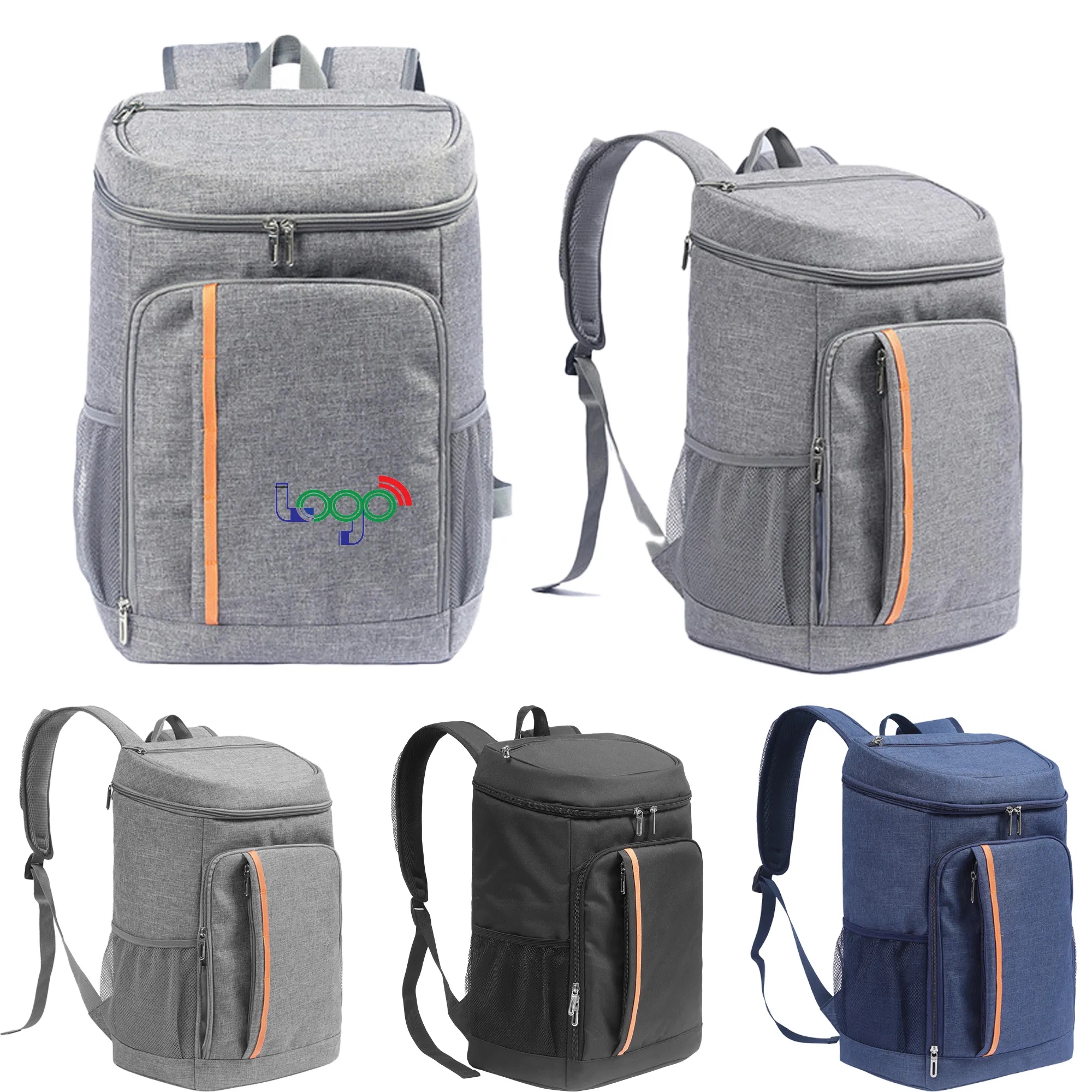 Lightweight Insulated Backpack Cooler Leak-Proof Lunch Bags 6