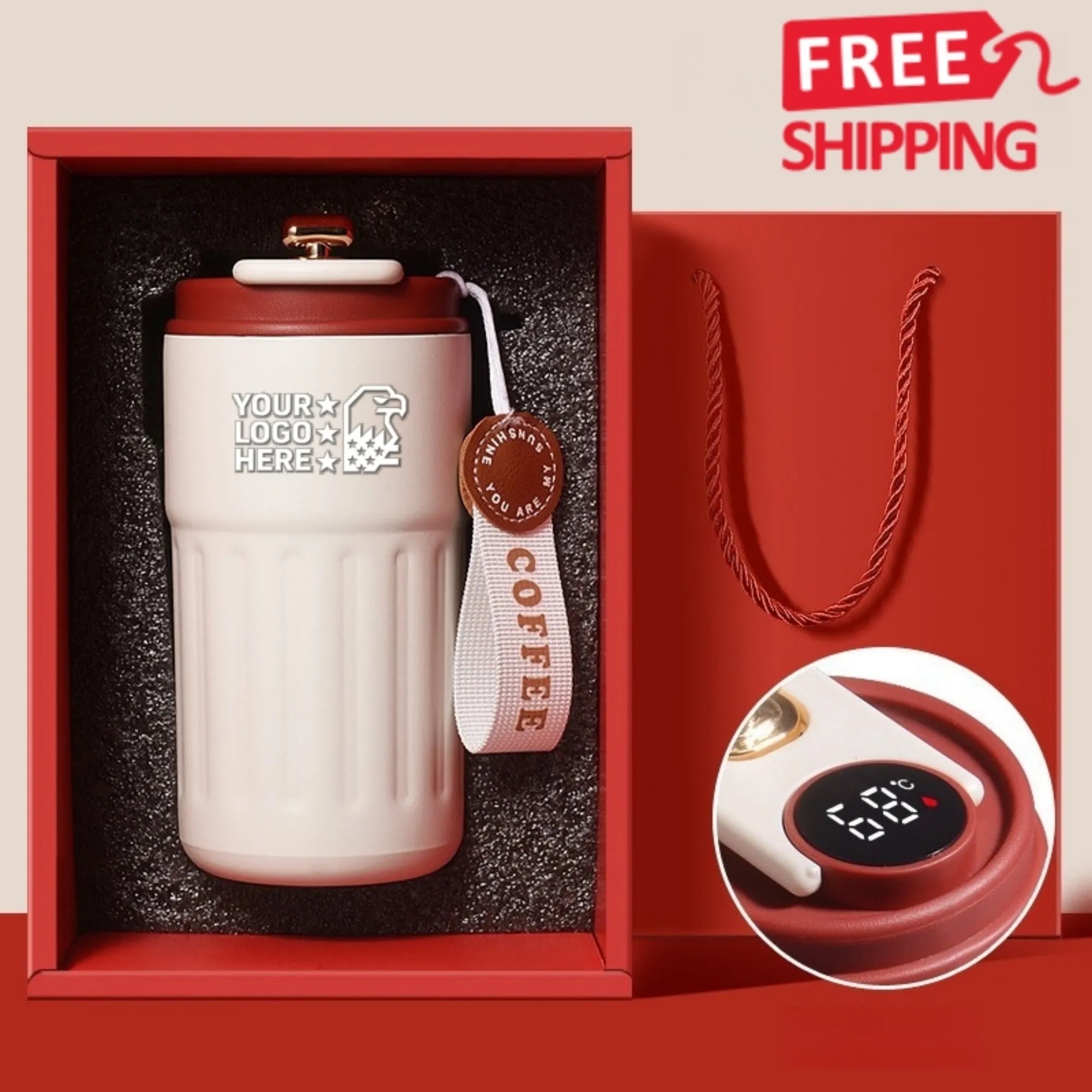 Smart Temperature Stainless Travel Mug
