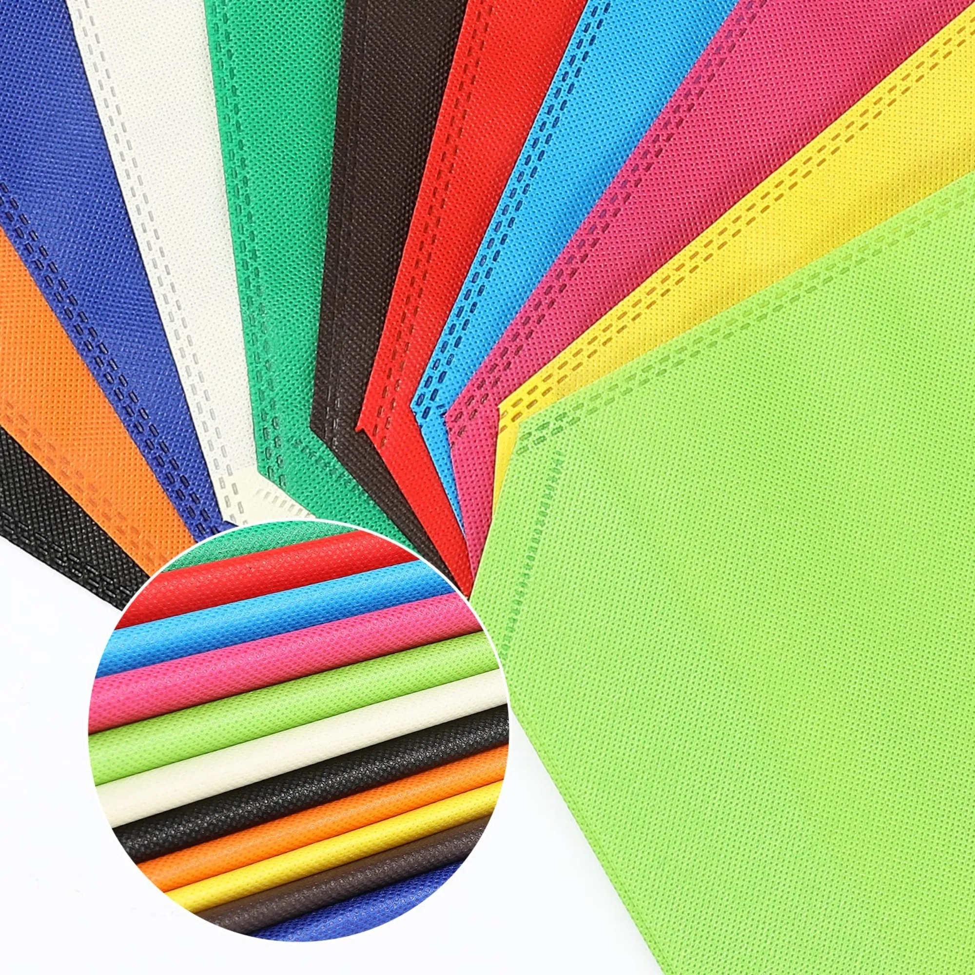 MOQ 20PCS Printed Promotional Reusable Shopping Nonwoven Bag 9