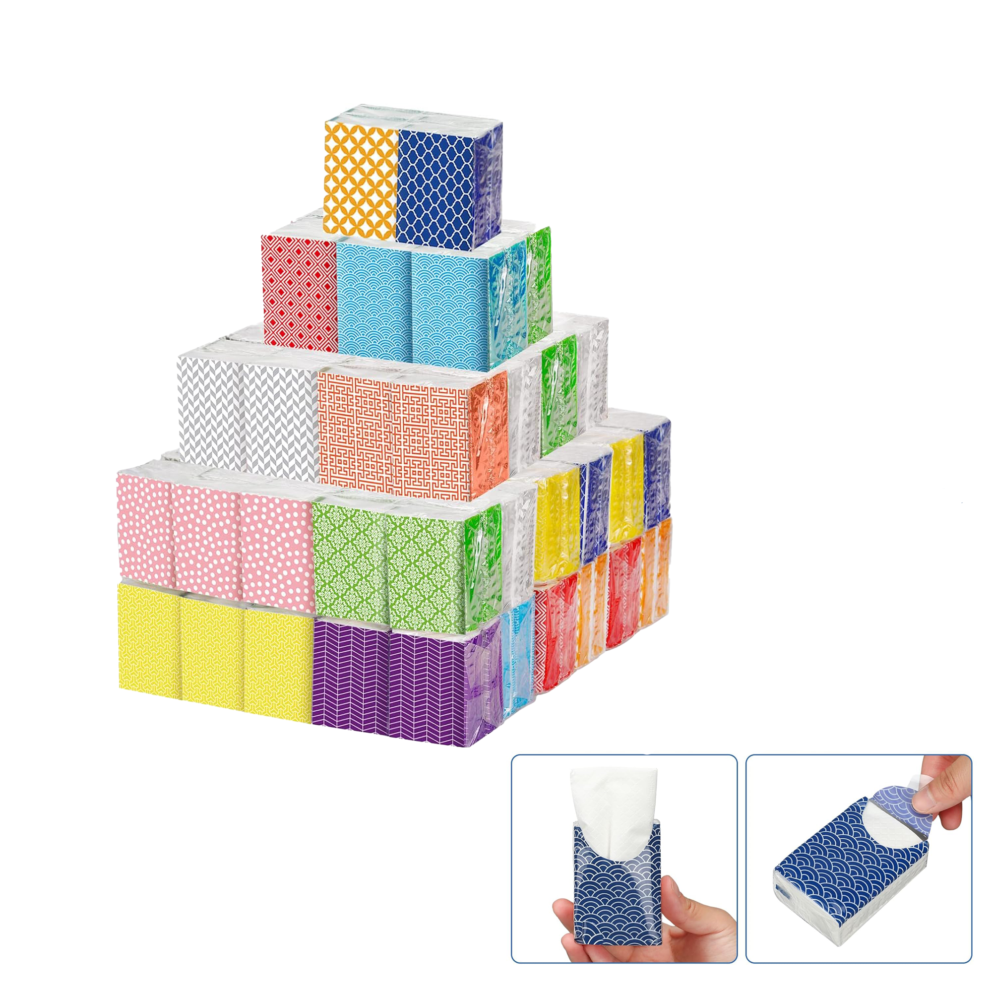 Convenient Travel Mini Pocket Facial Tissues