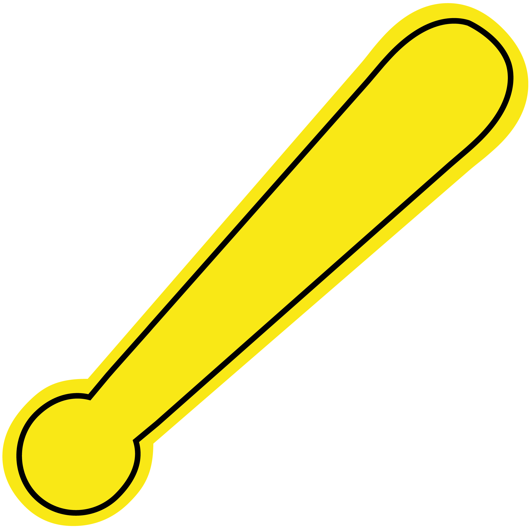 Foam Exclamation Mark/Baseball Bat 45