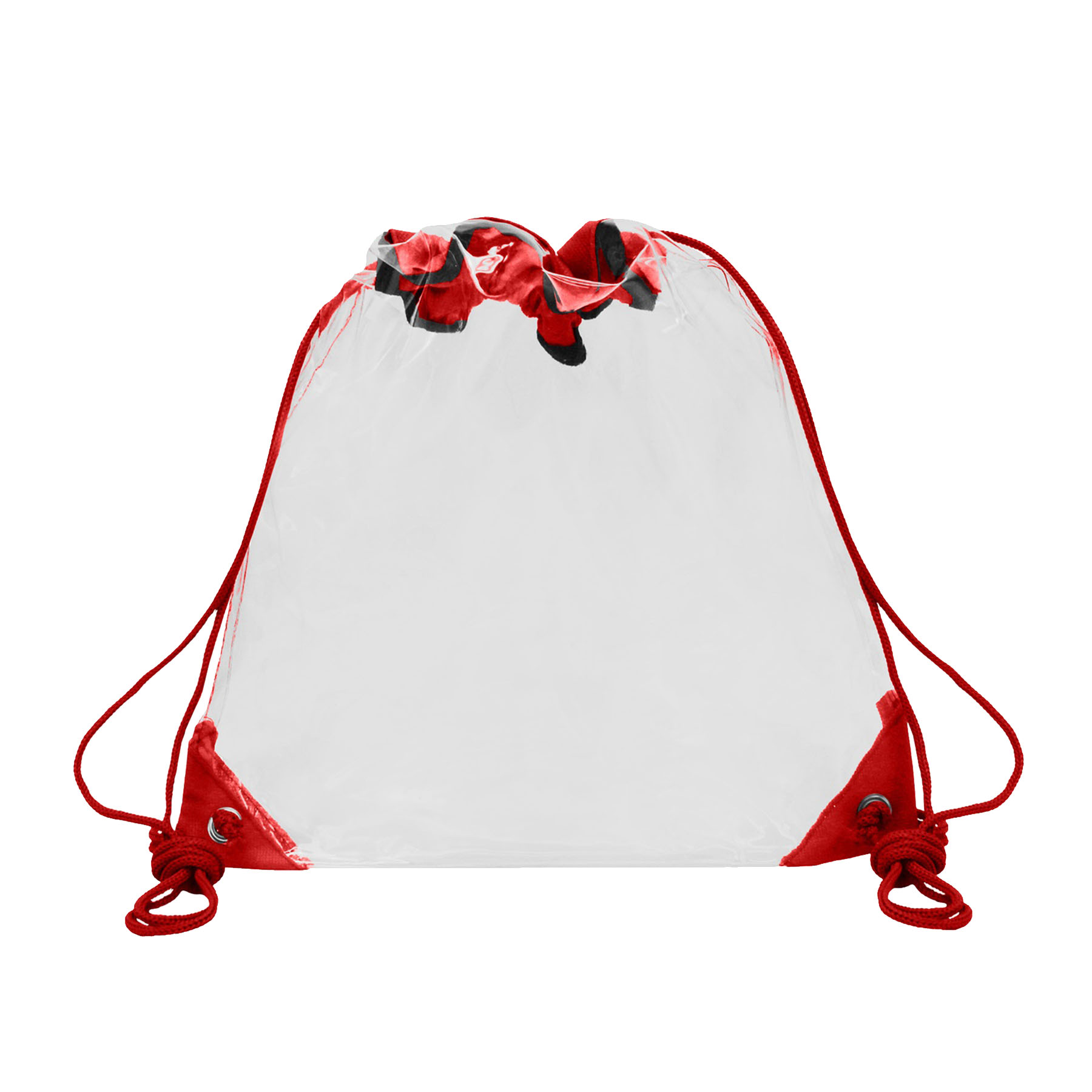 Clear Drawstring Backpack 9