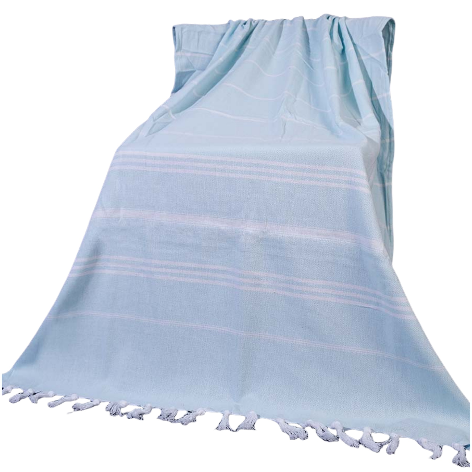 Vacation Soft Turkish Tassel Towel 10