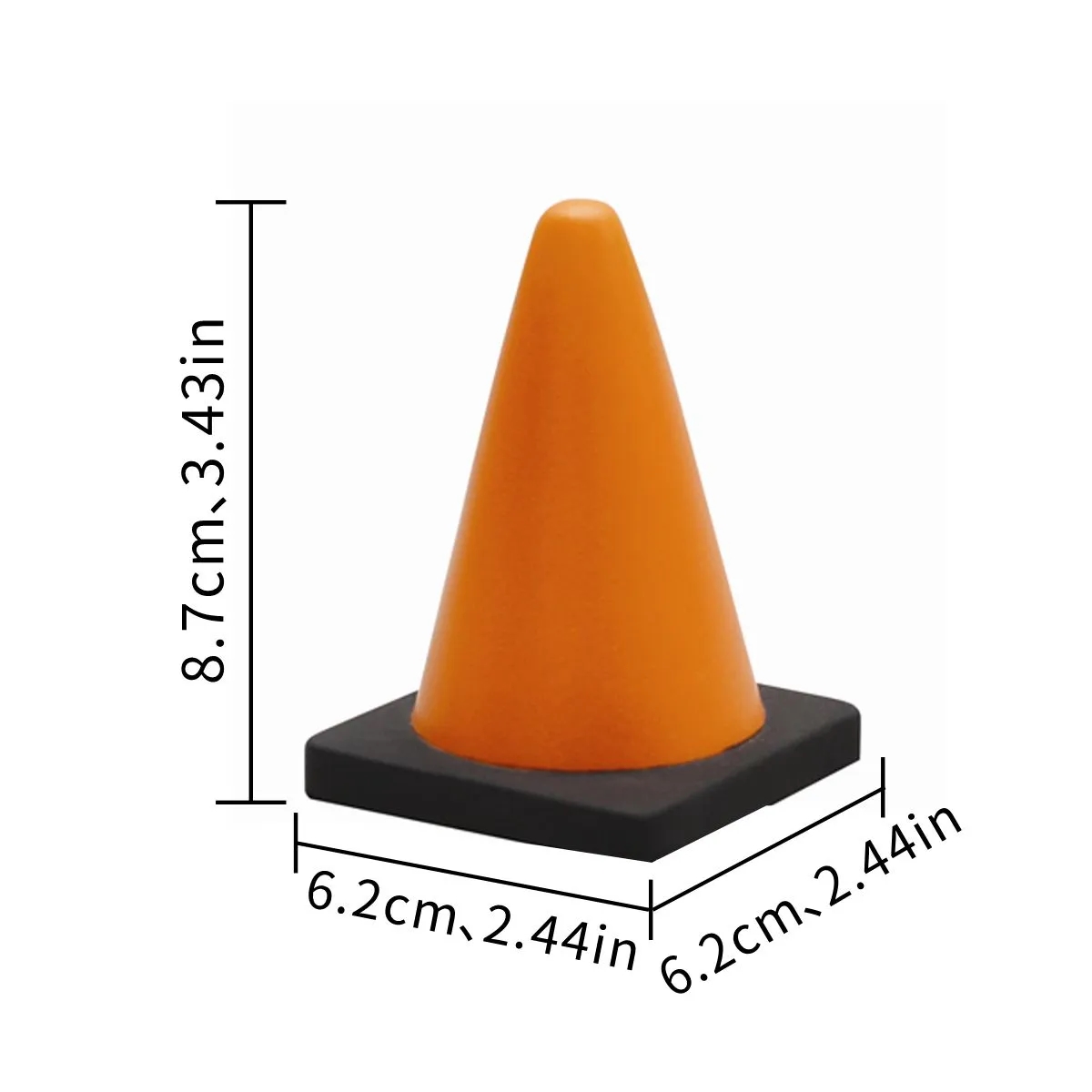 PU Foam Traffic Cone Stress Reliever Custom Logo 16