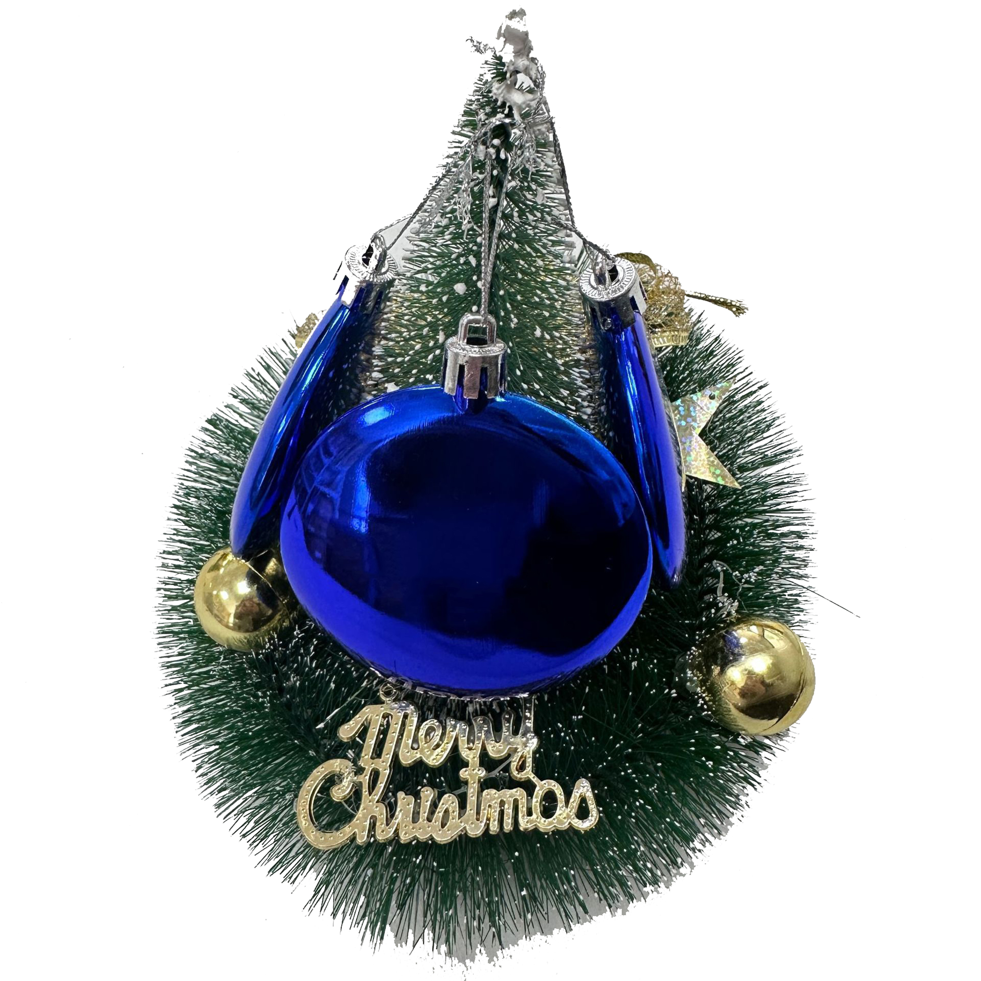 Flat Round Christmas Ornament 11