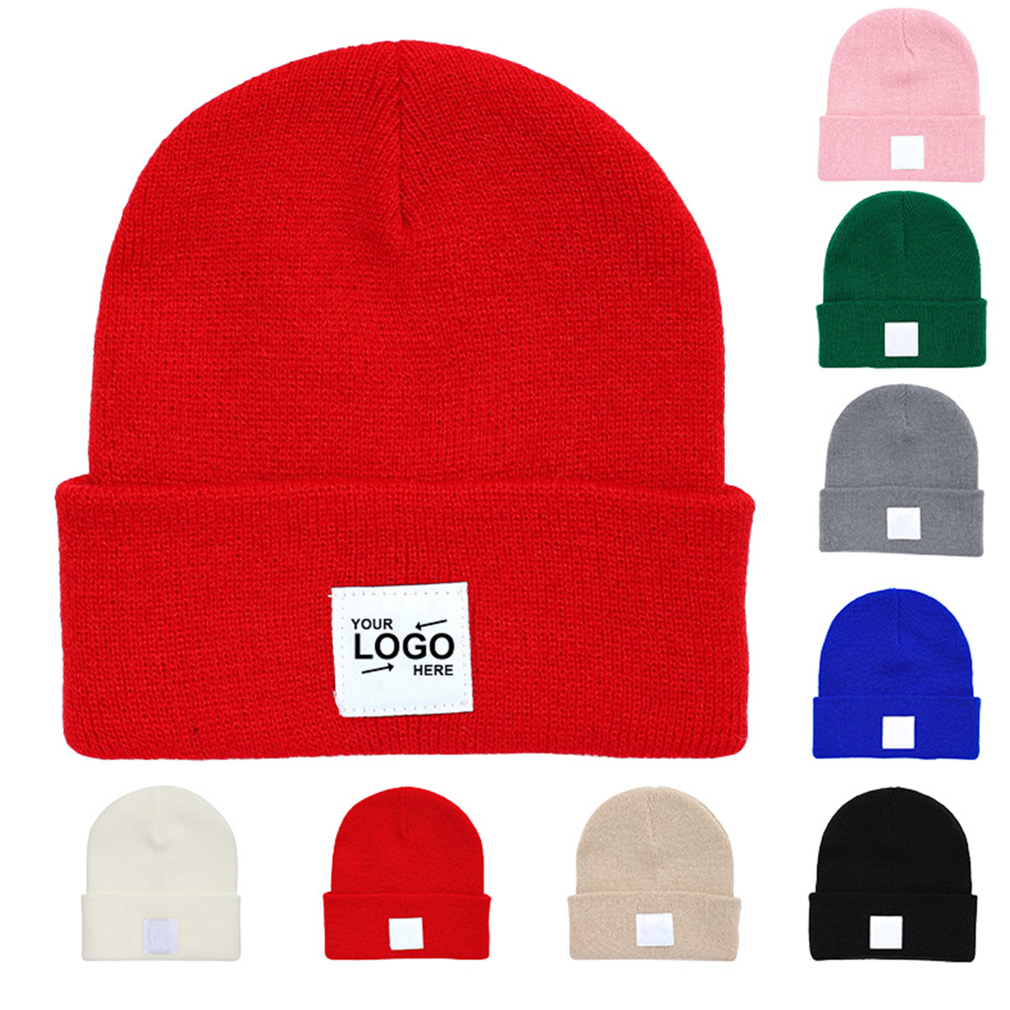 Multi Color Minimalist Stylish Cotton Warm Beanie Hat 4