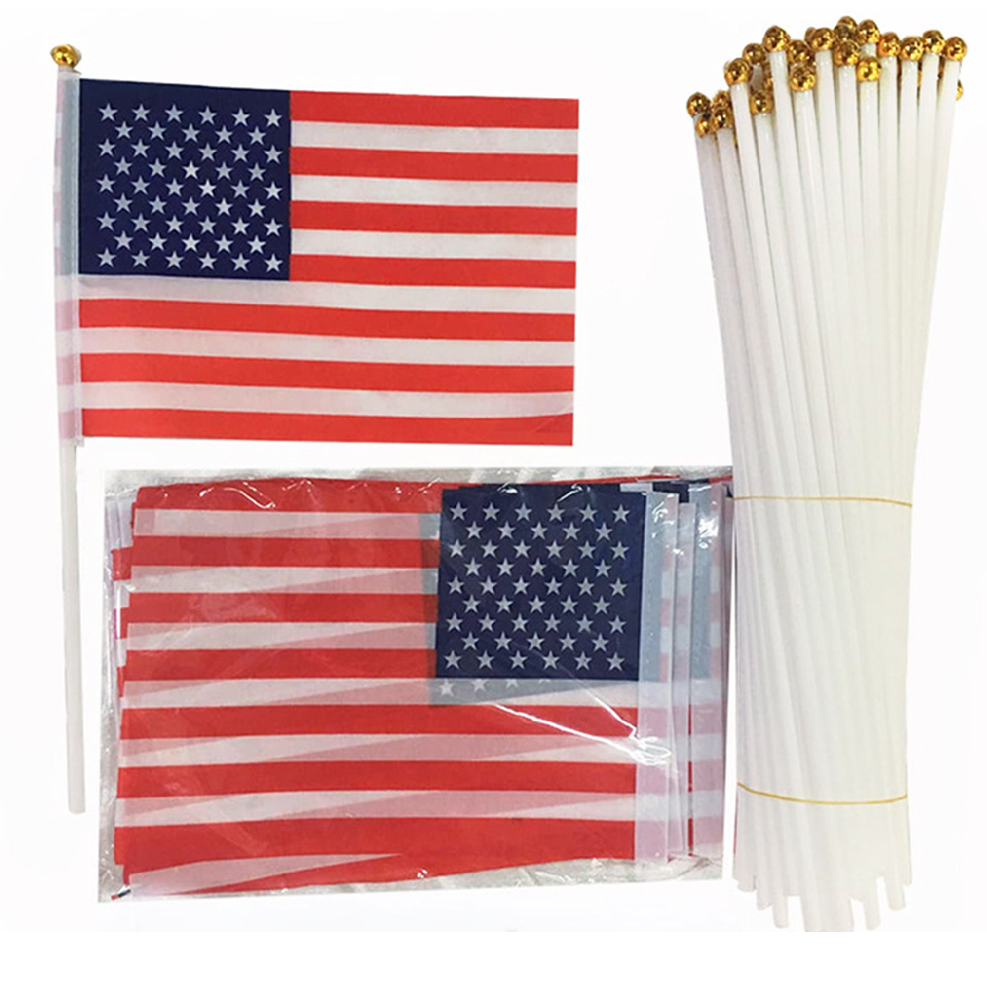 Patriotic Rally Hand Wave Flag 4