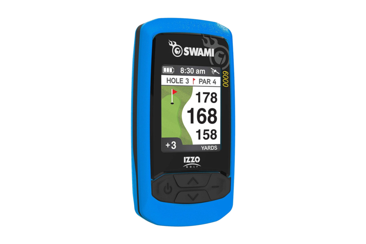 Izzo Swami 6000i Golf GPS Rangefinder - Blue 3