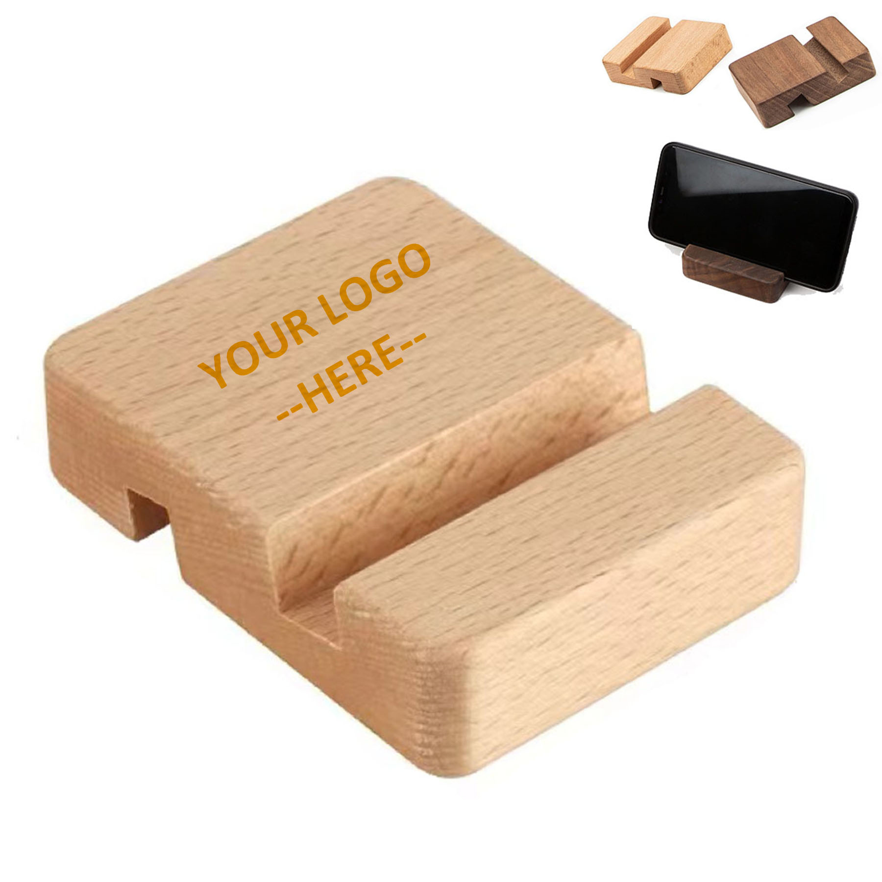 Wood Cell Phone Holder