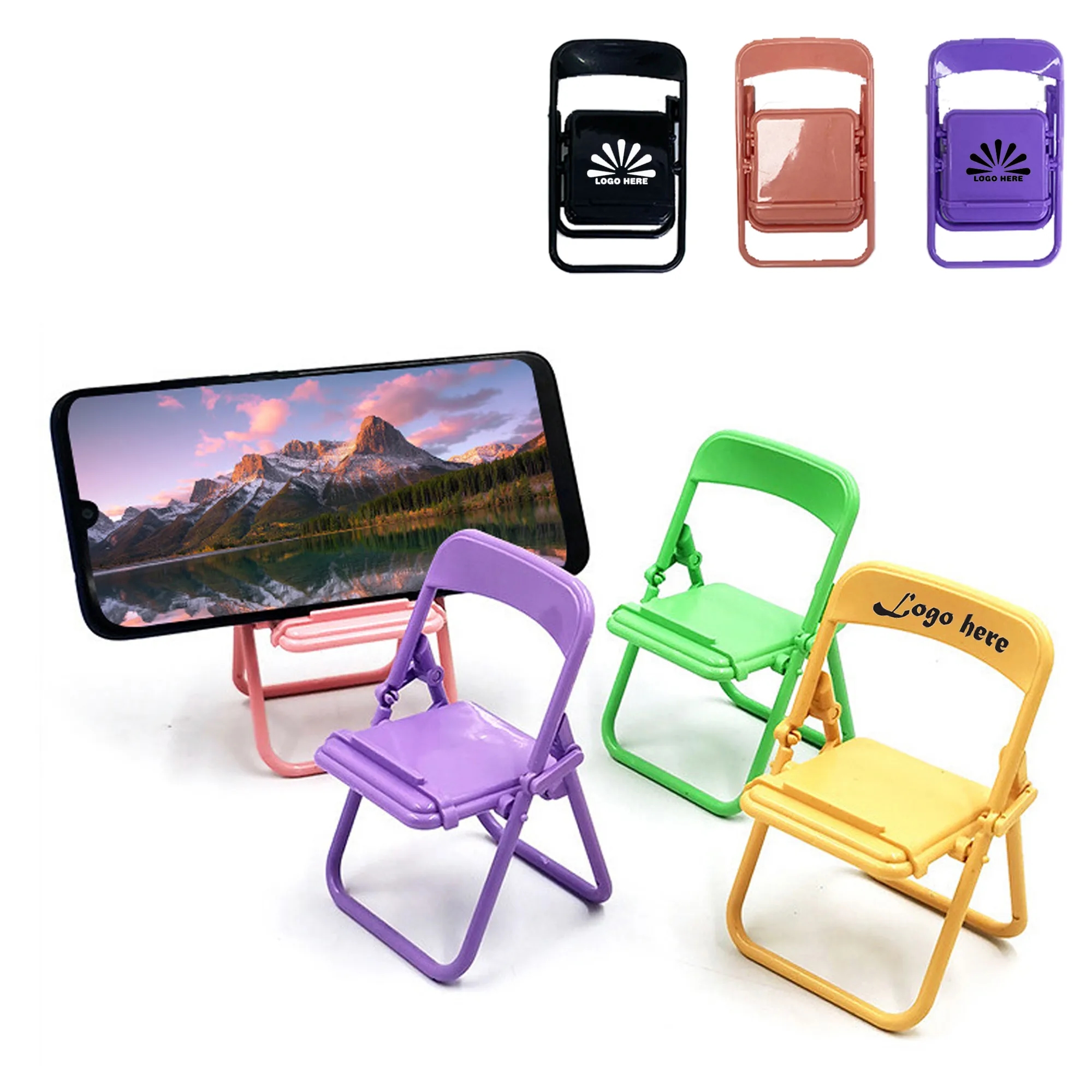 Creative Stool Folding Phone Stand 8