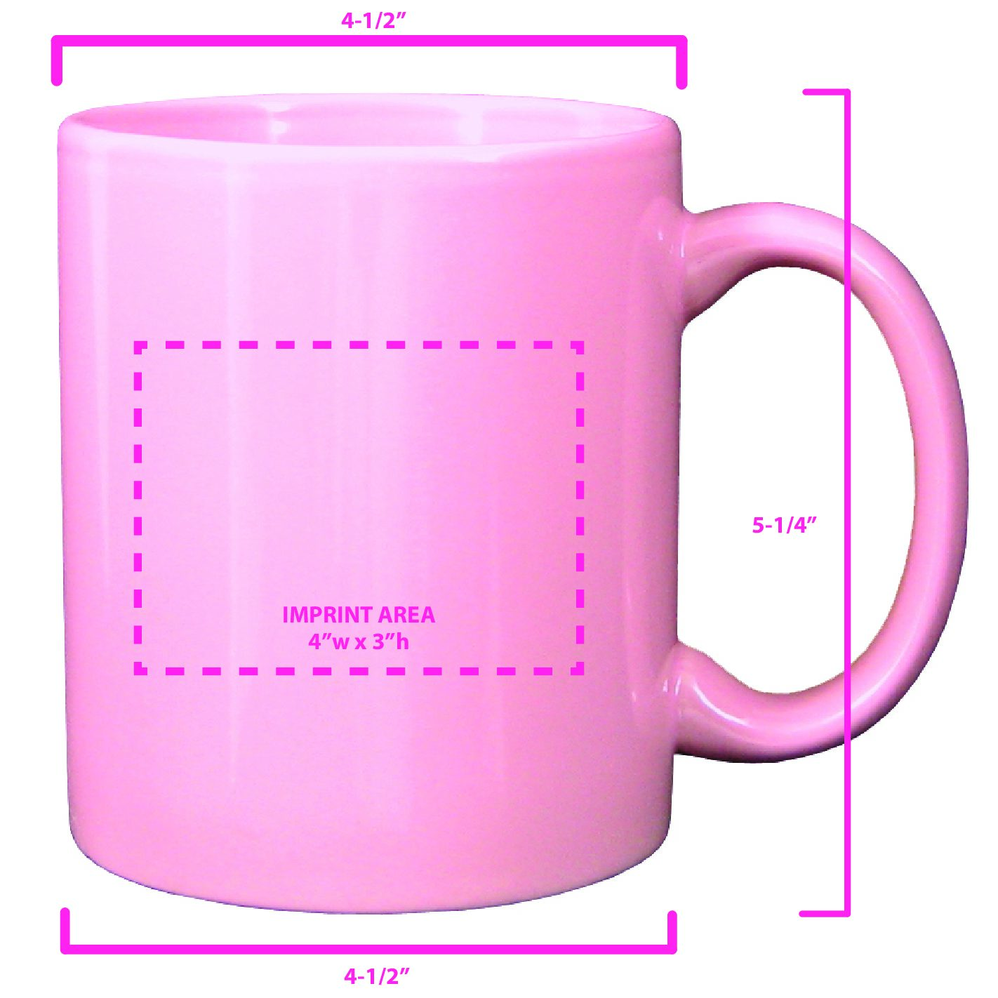 30 oz Pink Jumbo Mug 2
