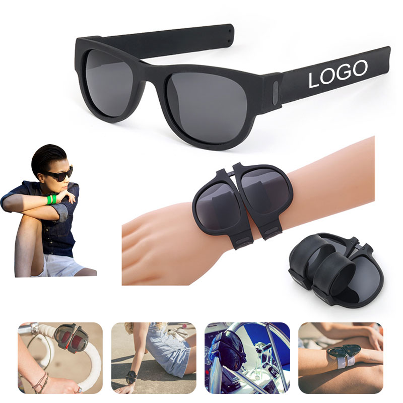 Foldable Snapping Bracelet Sunglasses