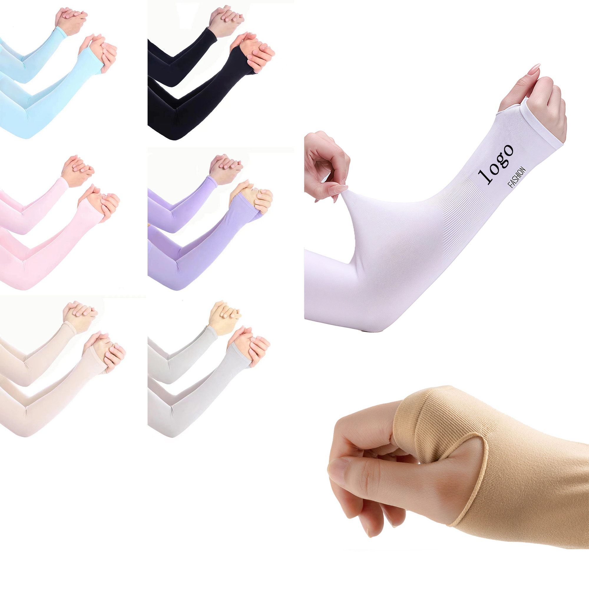 Summer Cycling Sunscreen Lotion Refers To The Arm And Aleeve Protector
