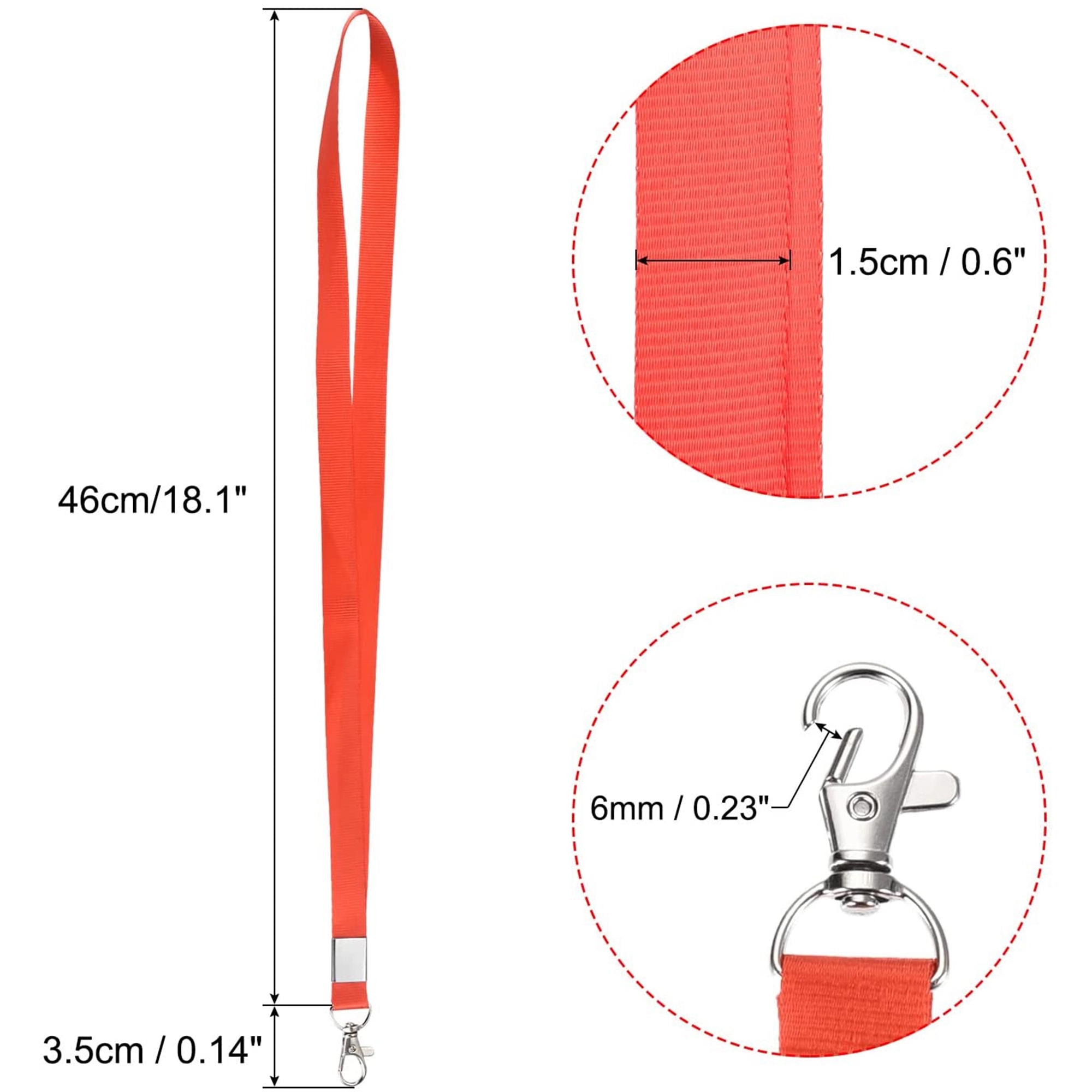 3/4" Full Color Polyester Lanyard 7