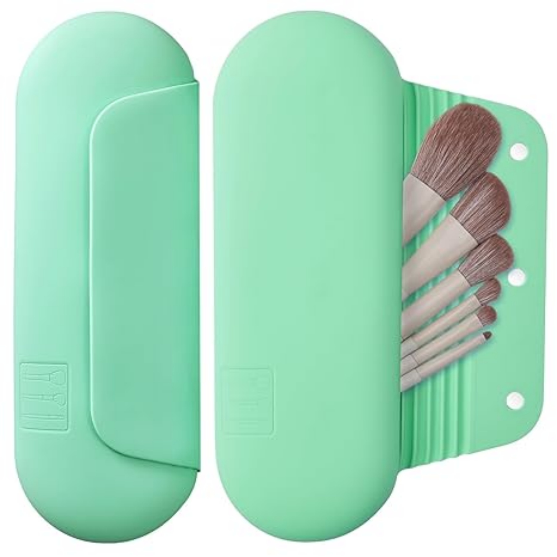 Silicone Magnetic Cosmetic Brush Bag 31