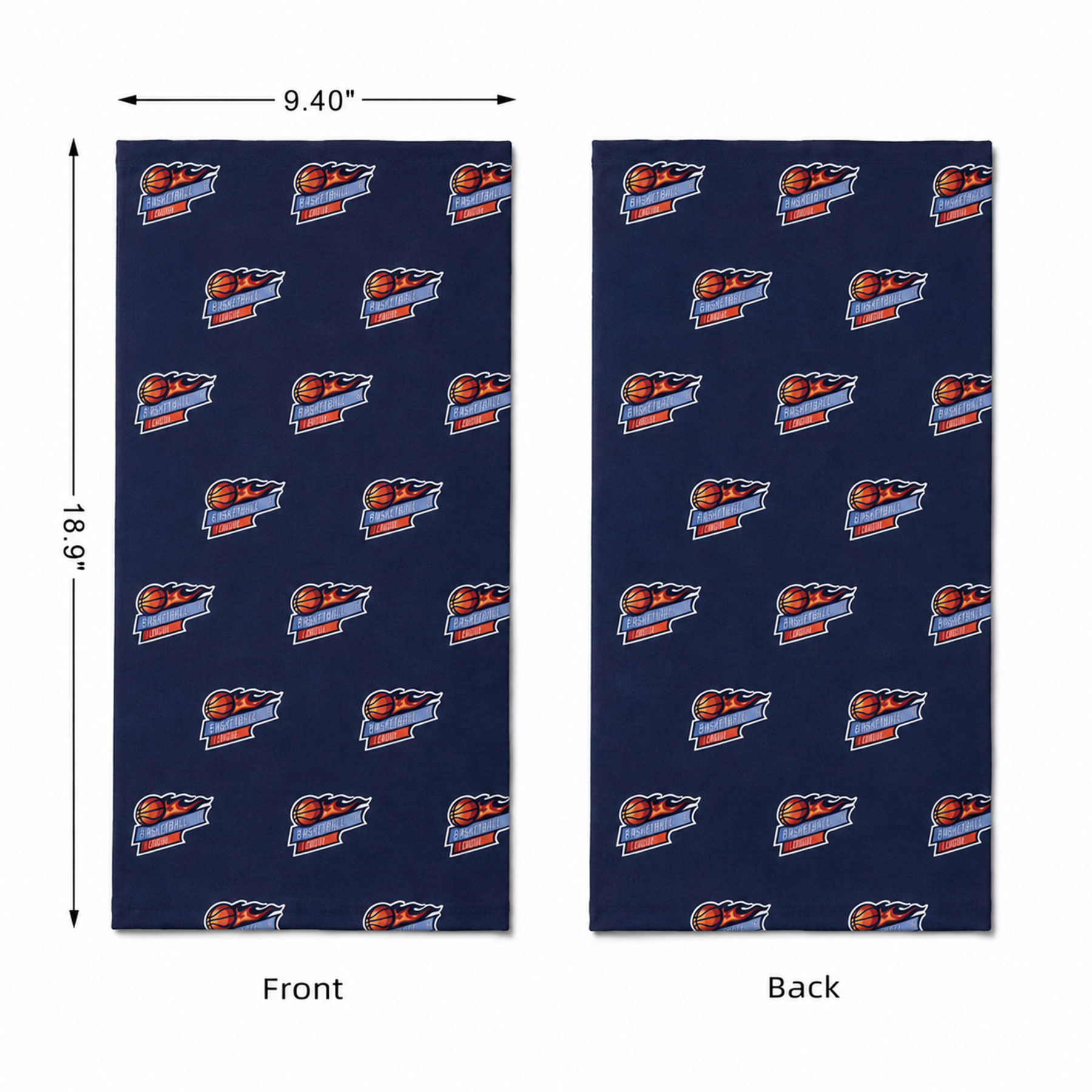 Sublimated Reusable Neck Gaiter (Machine Washable) 17