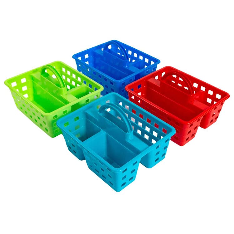 3 Compartment Caddies - Assorted Colors 3