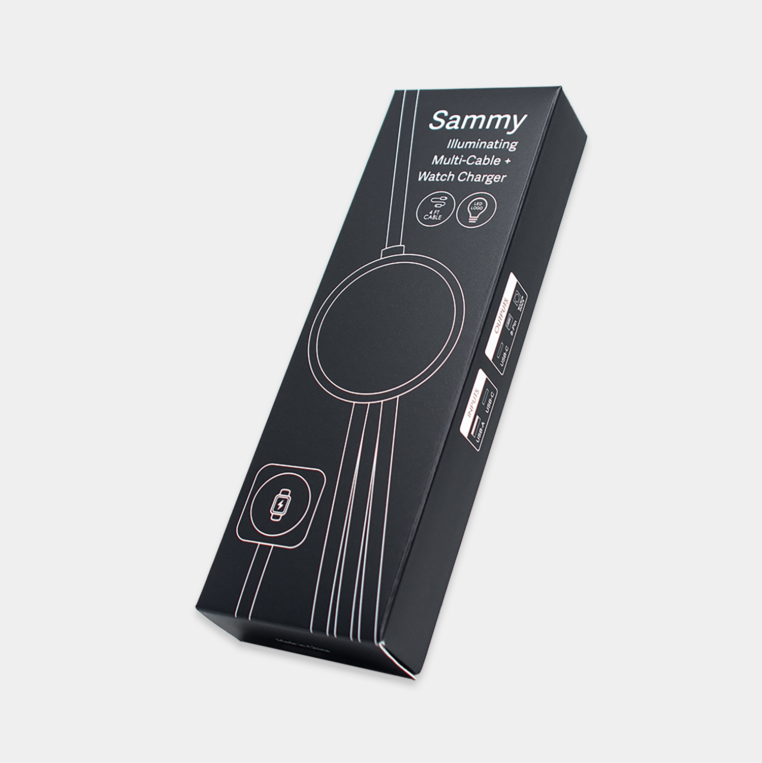 Sammy 2.0 - LED Multi-Cable Featuring Dual Input 15