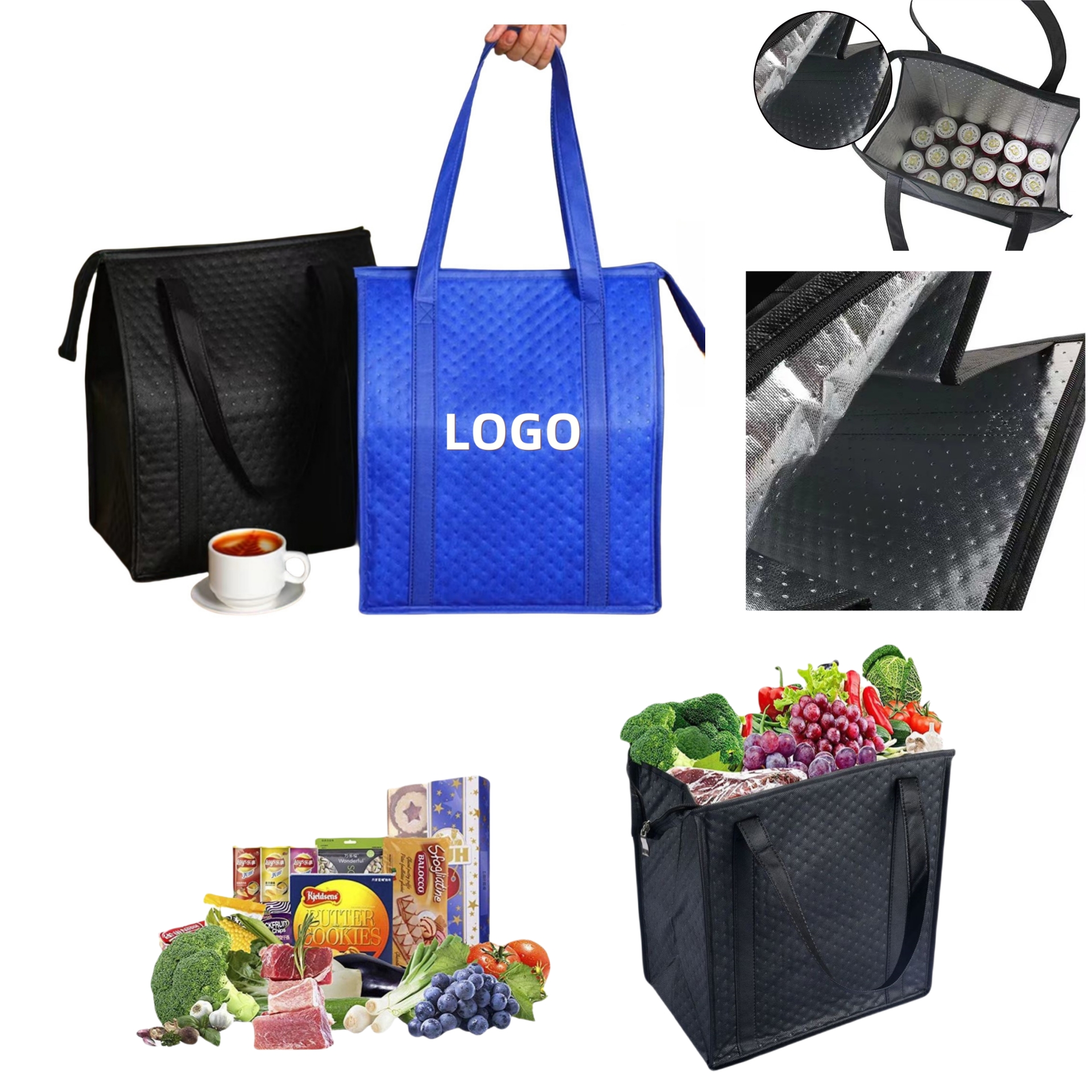 Non-Woven Lunch Cooler Tote Bag 2
