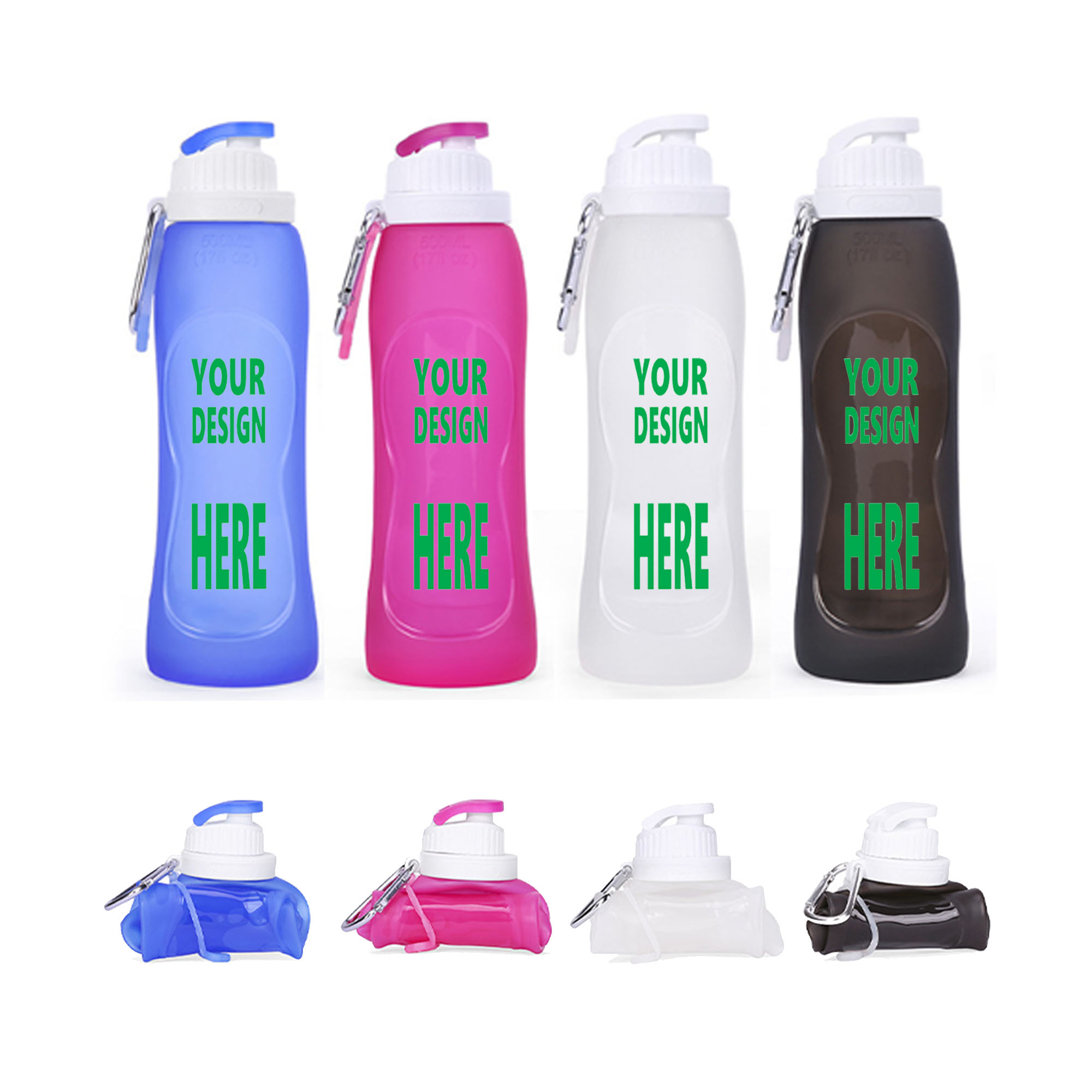 17oz Foldable Pocket Bottle 3