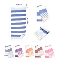 Striped Turkish Beach Towel