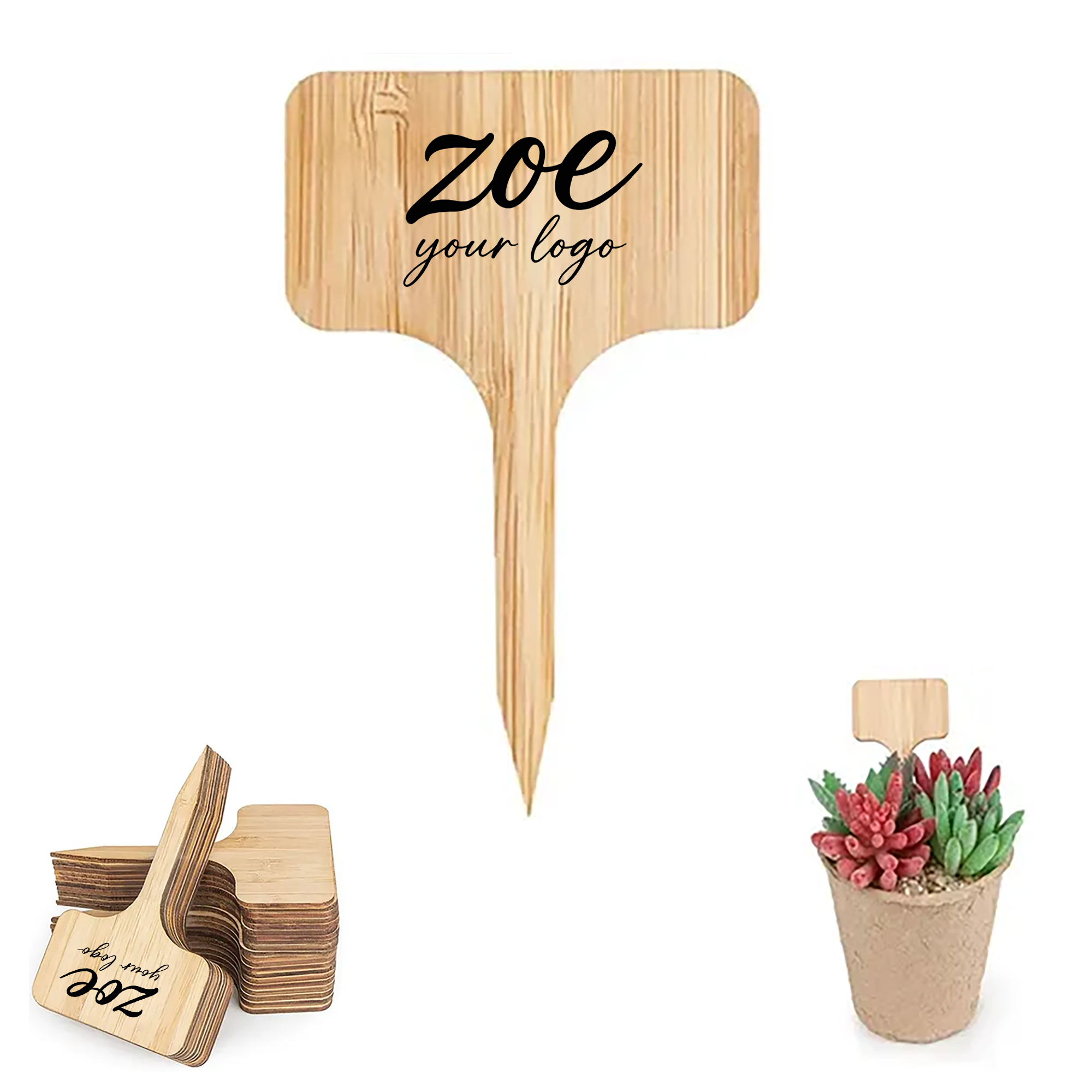 Wooden Plant Labels