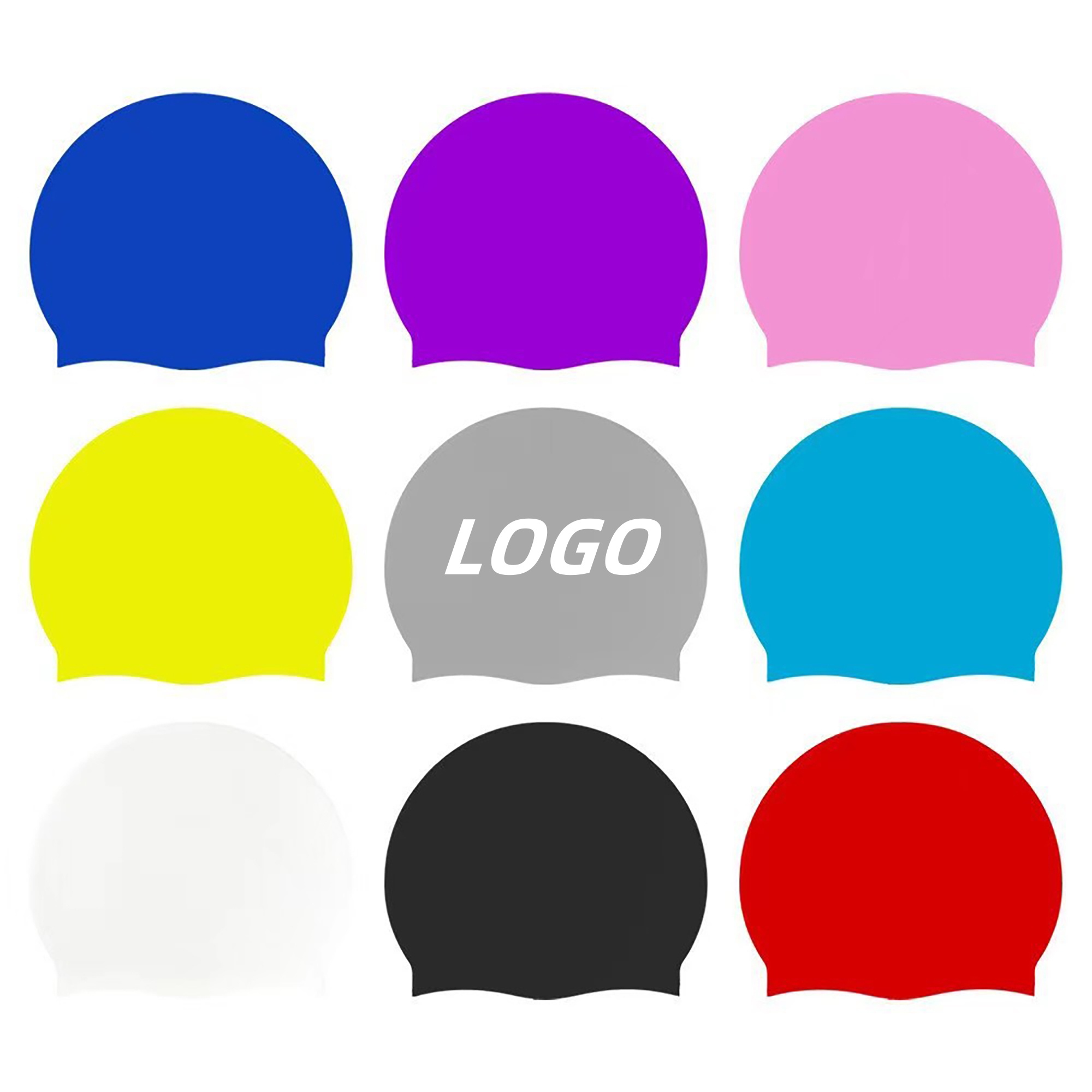 Adult Silicone Swimming Cap