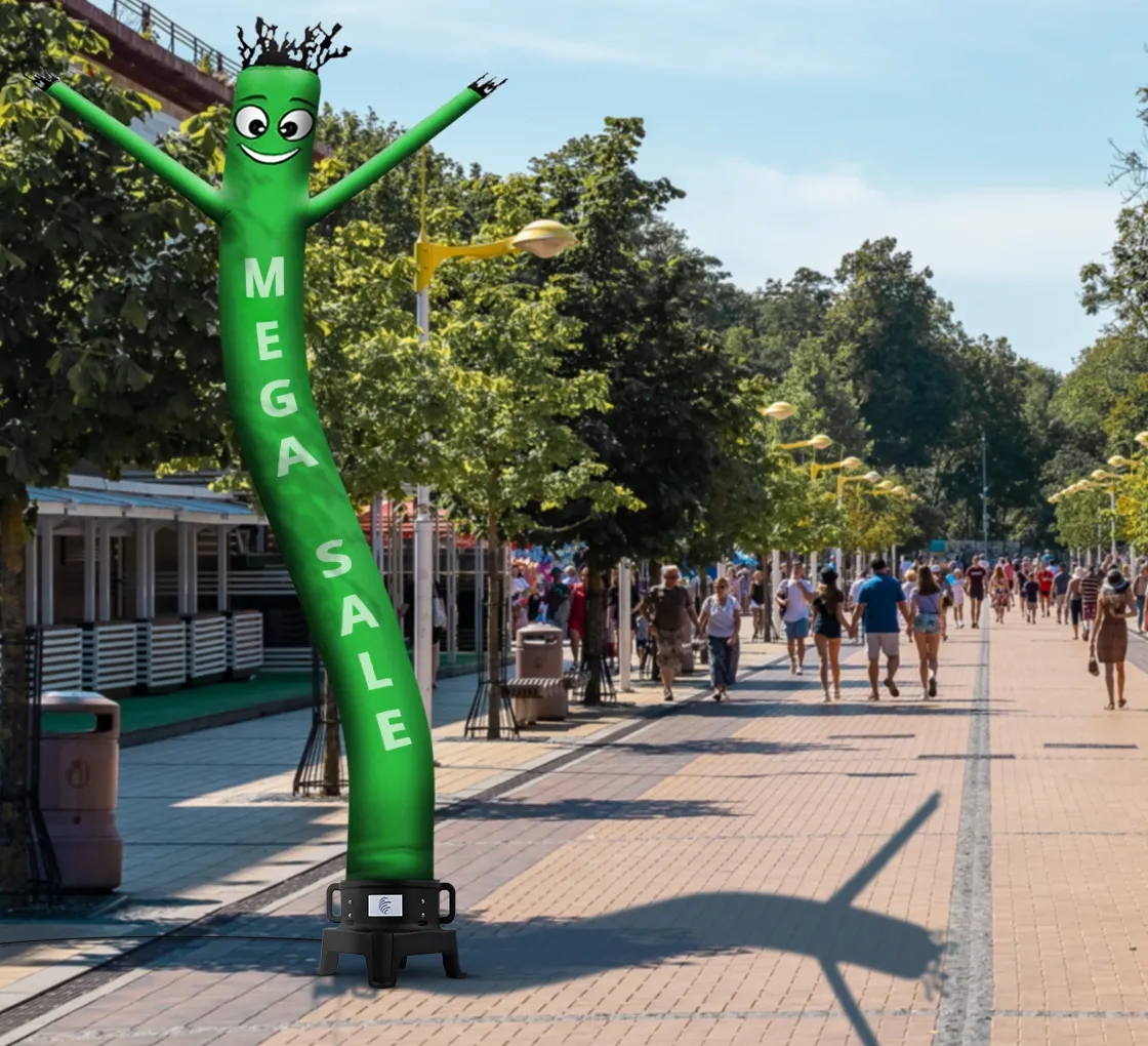 Custom Inflatable Tube Man with Blower (Single Sided) 16