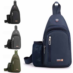 Sling Backpack with Earphone Hole