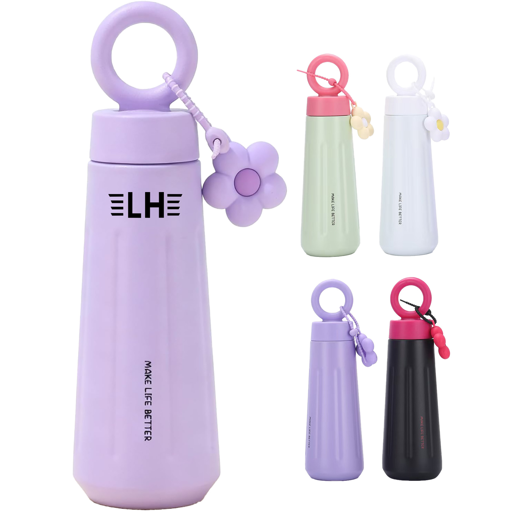 15oz Stainless Steel Vacuum Insulated Water Bottle & Cup