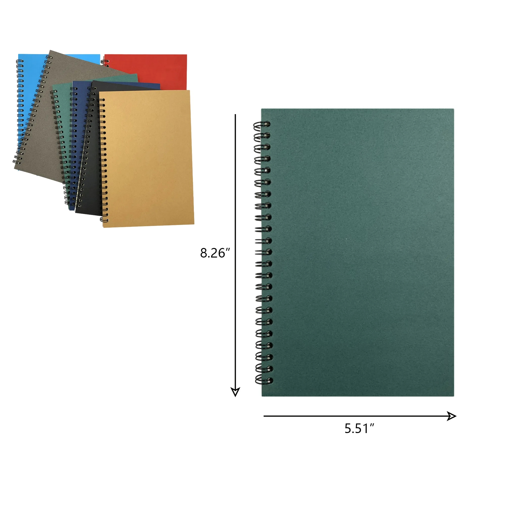 A5 Spiral Coil Notebook 8