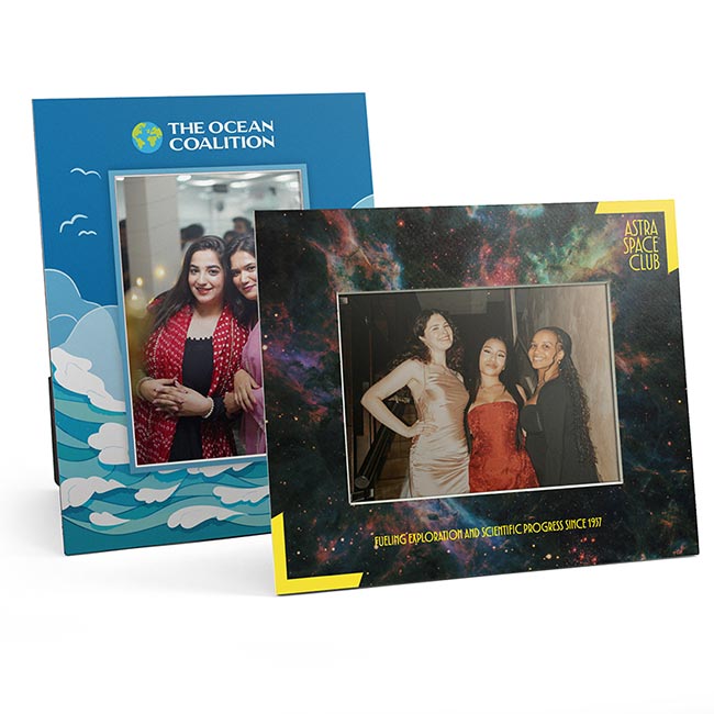 5x7 mat board frames with printed faces