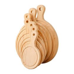 Natural Wood Pizza Tray