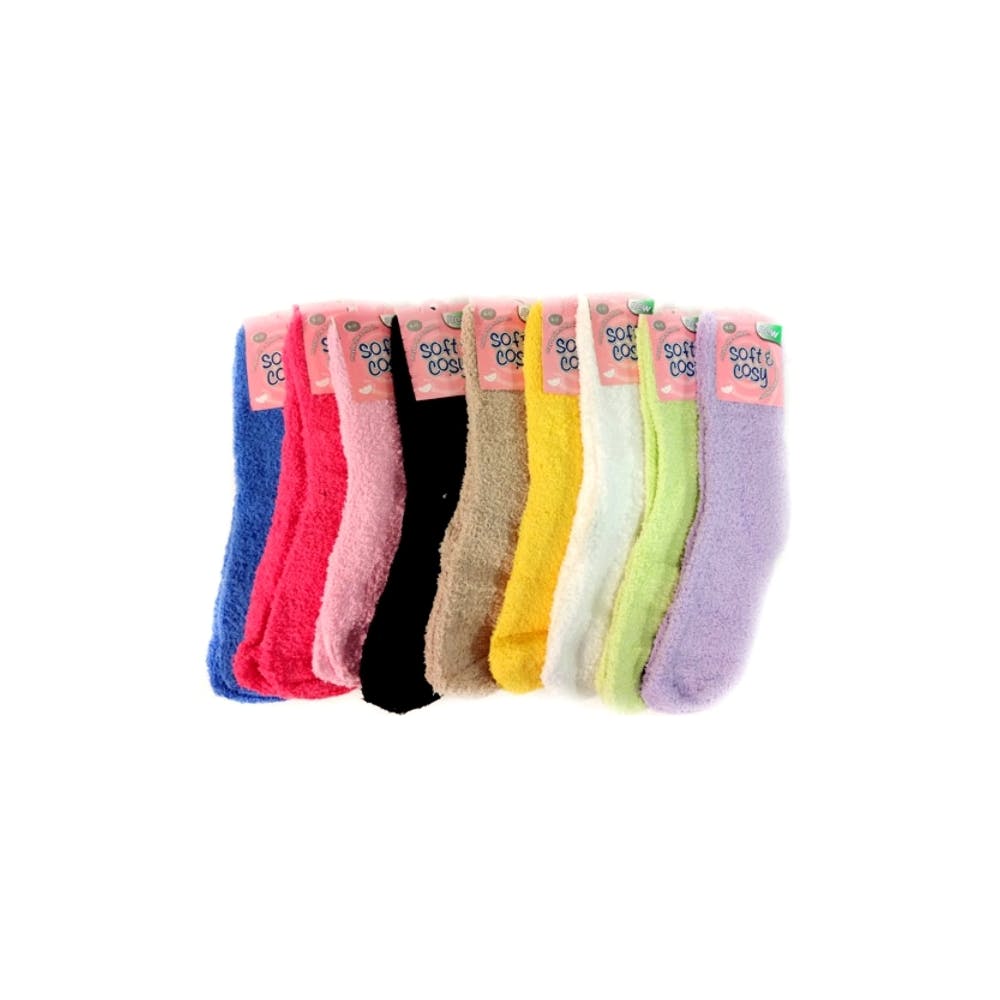 Fuzzy Socks - Assorted 3