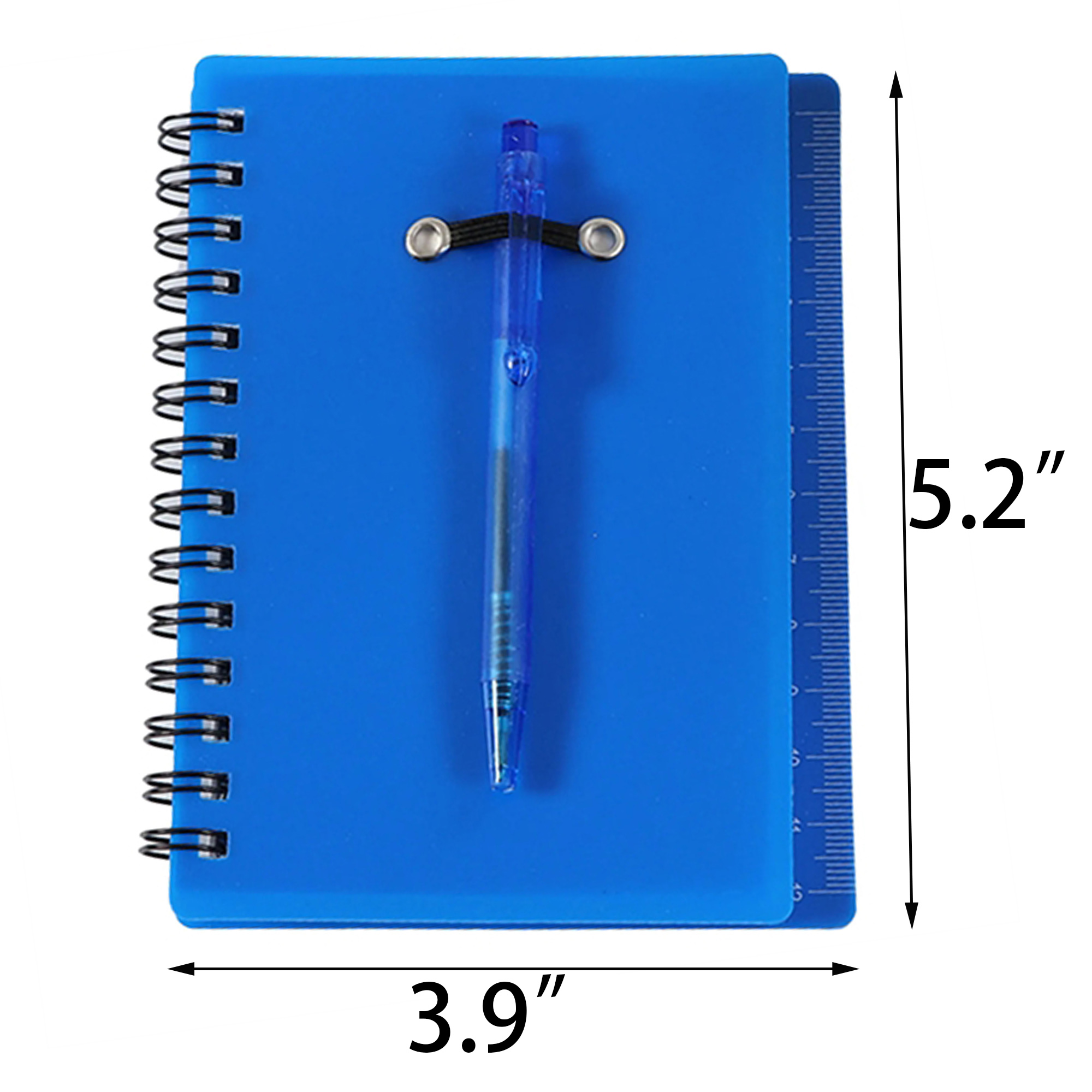 Spiral Notebook Steno Pocket Notepad With Pen 5