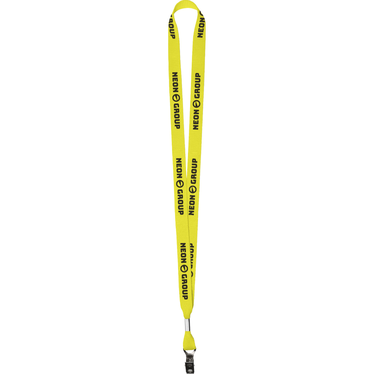 5/8" Neon Polyester Web Lanyard 10