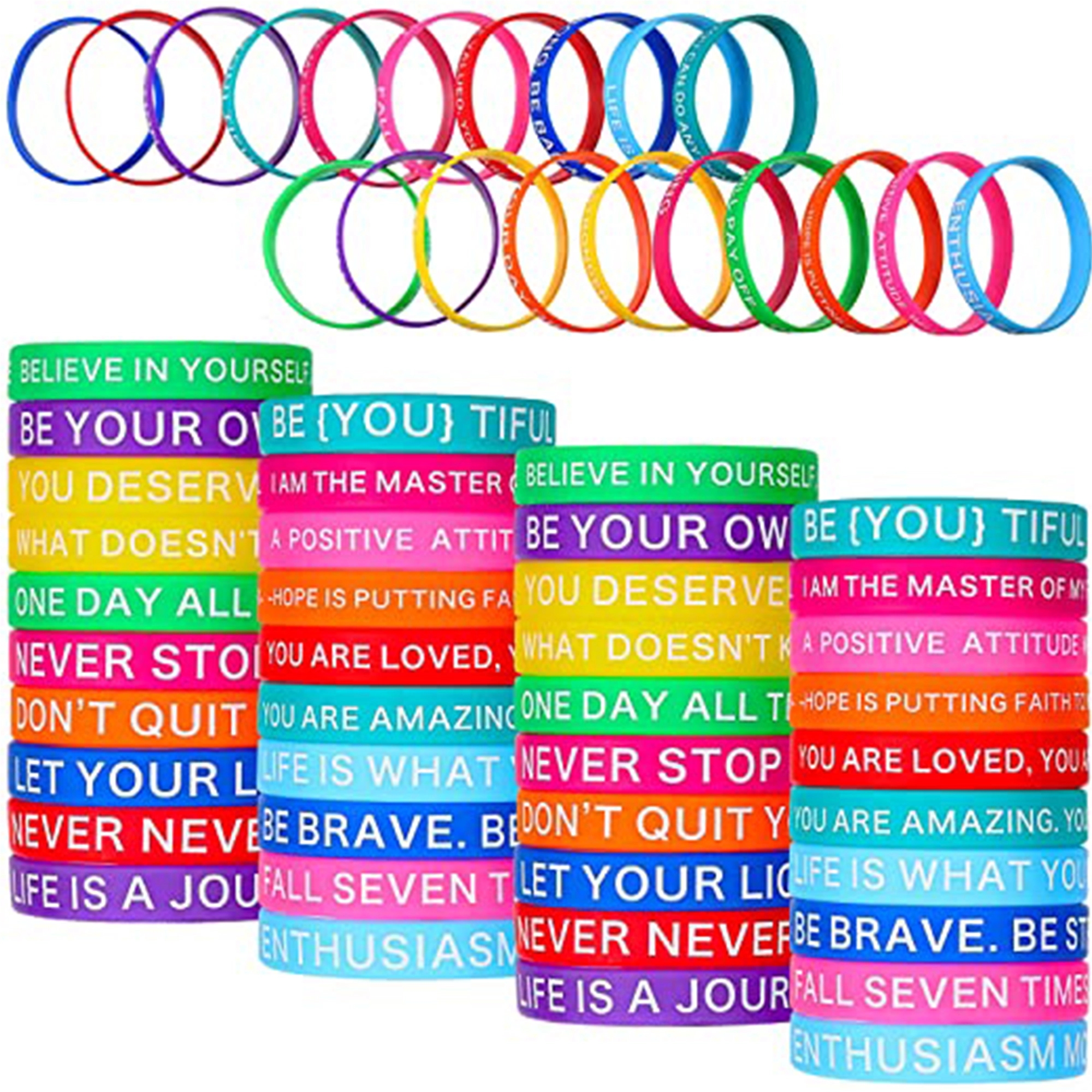 Silicone bracelet wristband