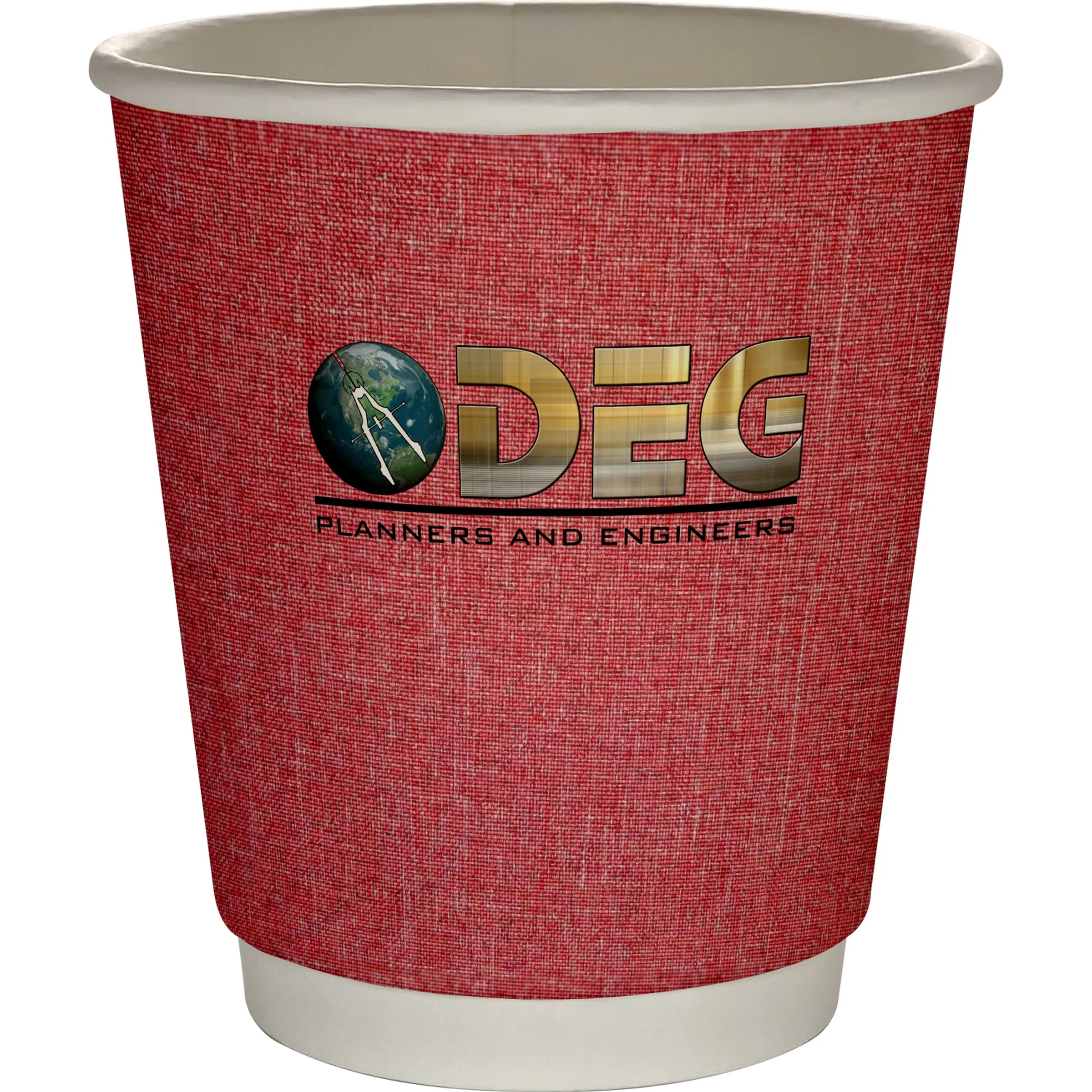 10 oz Full Color Ridge Insulated Paper Cup 1