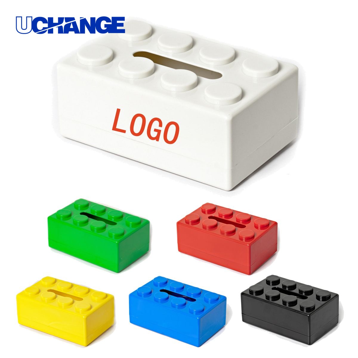 Building Blocks Tissue Storage Box