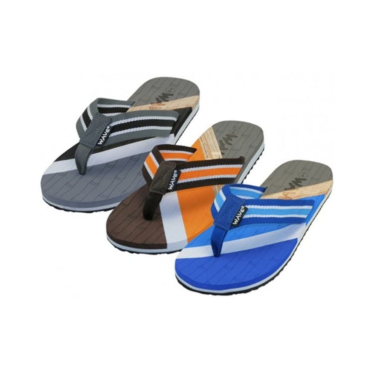 Men's EVA Thong Sandals - Sizes 7-13 3 Designs 3