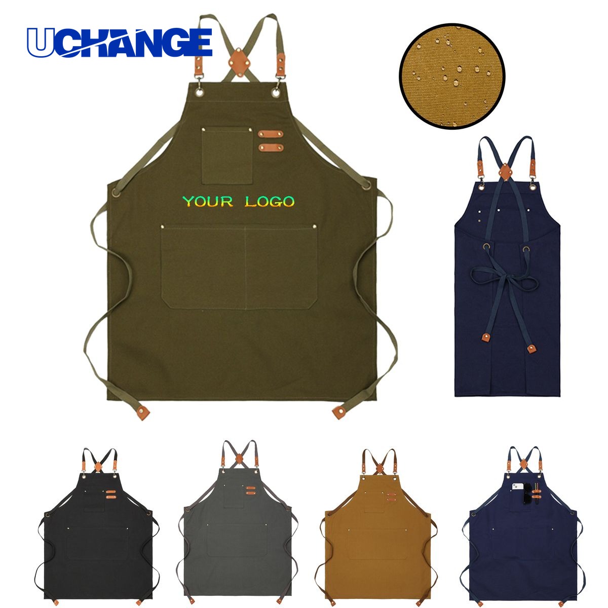 Oil-Resistant Cooking Apron